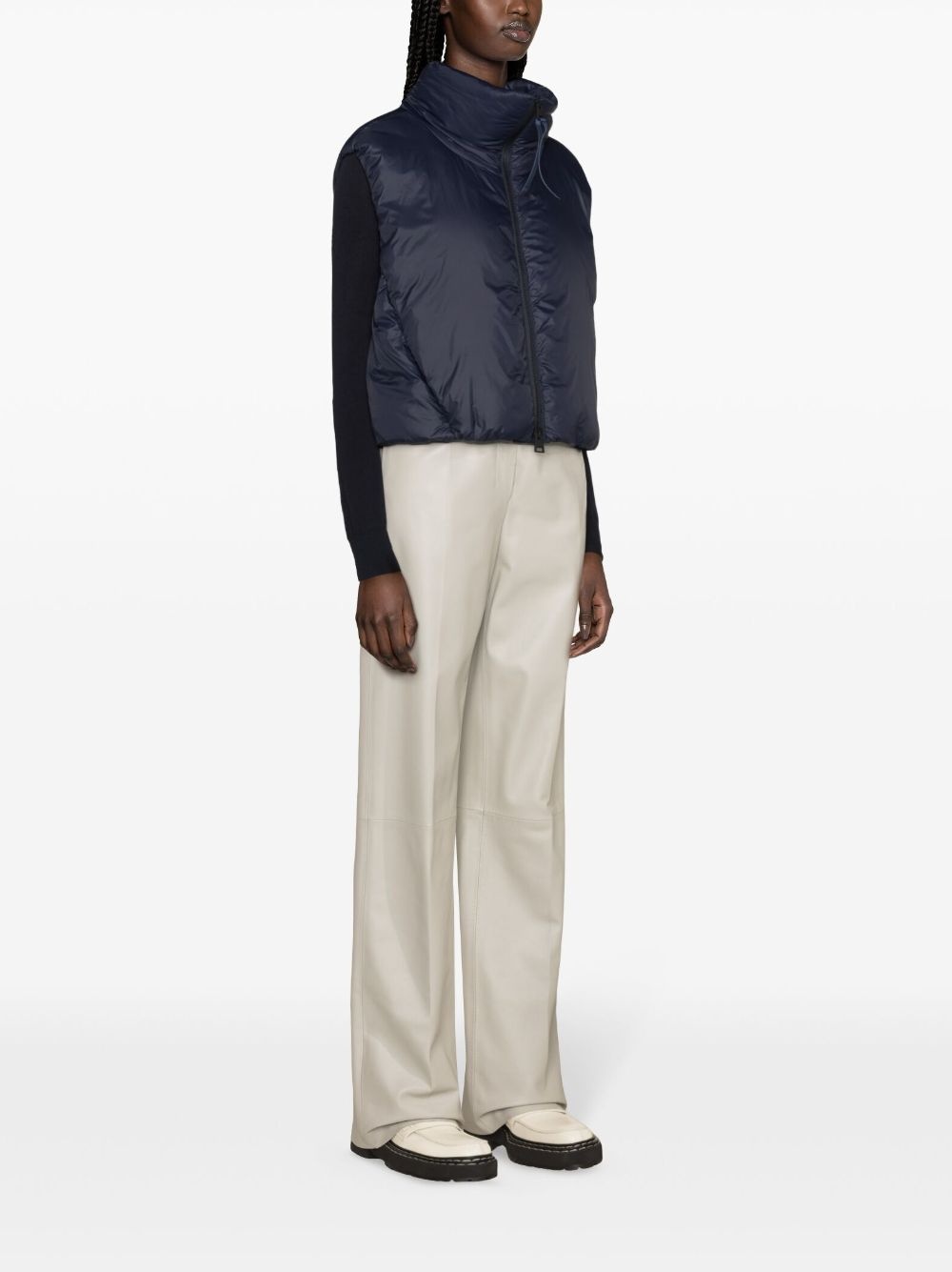 Spessa cropped gilet - 3