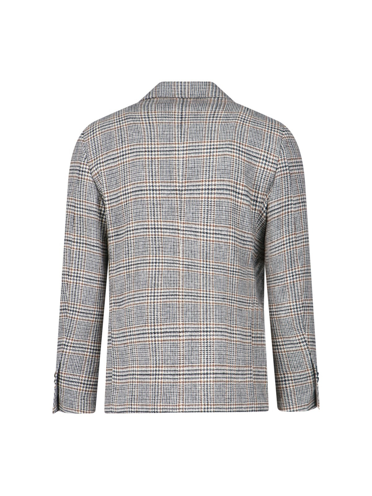 SINGLE-BREASTED VIRGIN WOOL BLAZER - 2