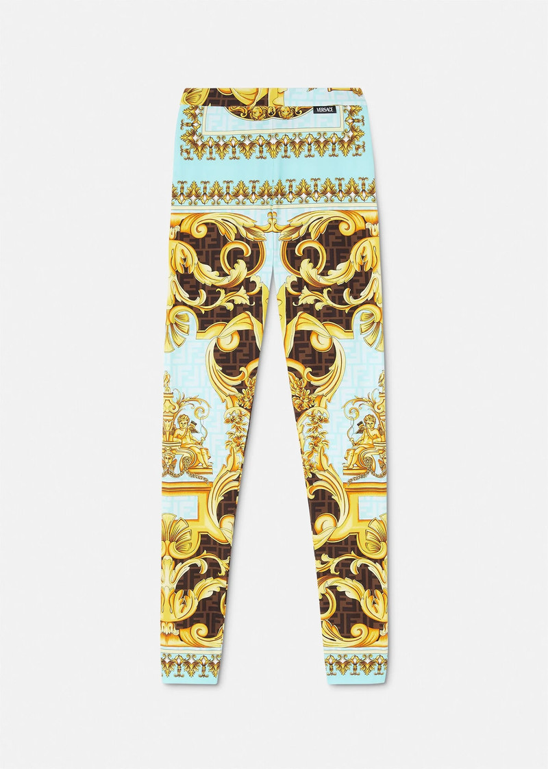 Fendace Gold Baroque Leggins 1