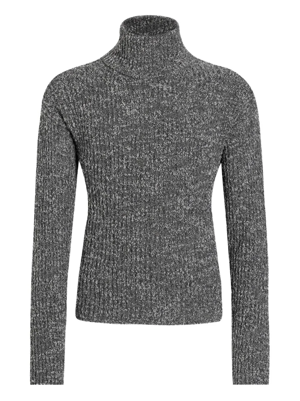 ribbed turtleneck sweater - 1