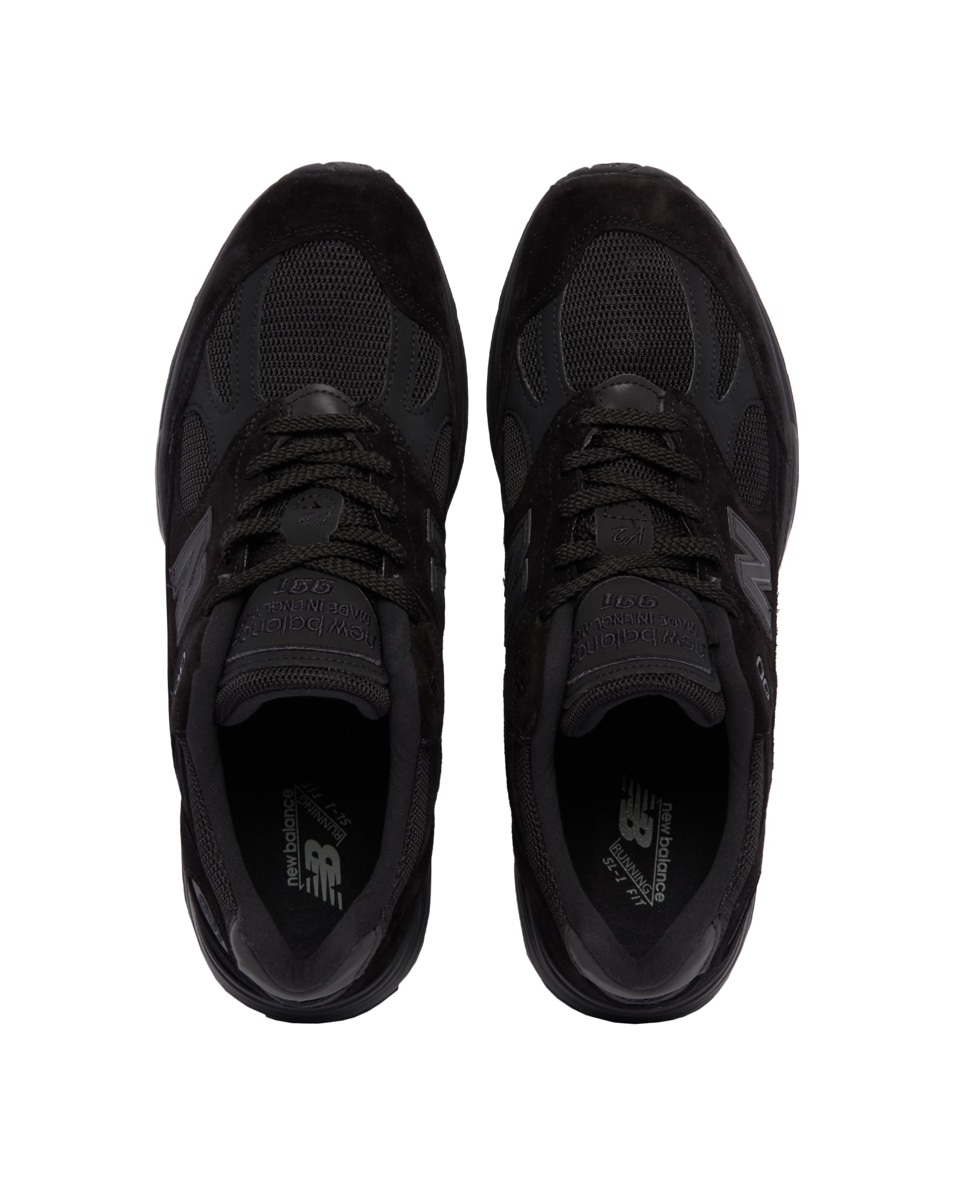 Black Made in UK 991v2 Sneakers - 3