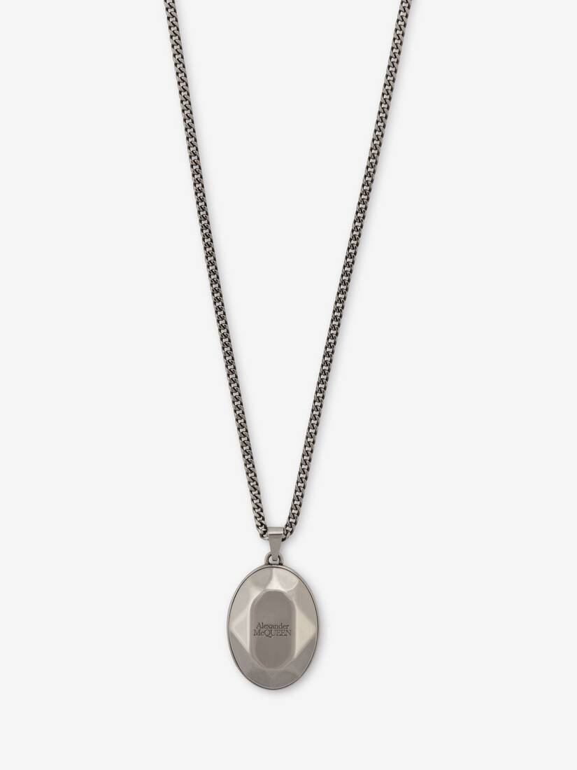 Alexander McQueen ALEXANDER MCQUEEN FACETED STONE NECKLACE
