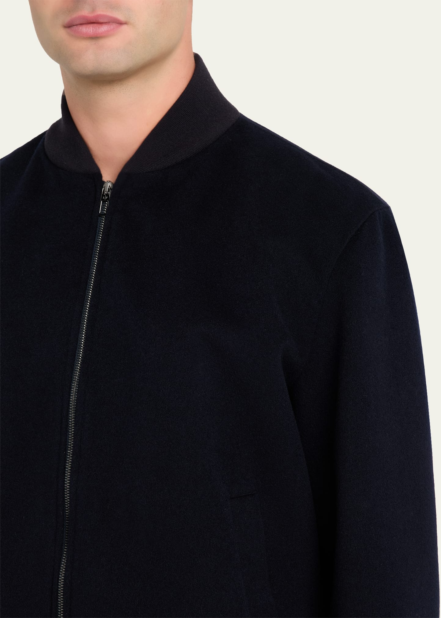 Men's Ivy Cashmere Bomber Jacket - 5