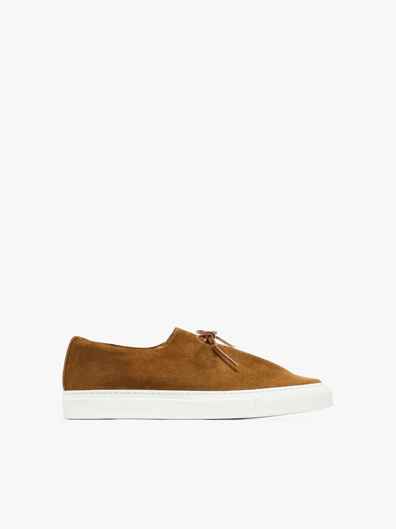 JACQUES SOLOVIÈRE TOBACCO SUEDE SNEAKERS 1