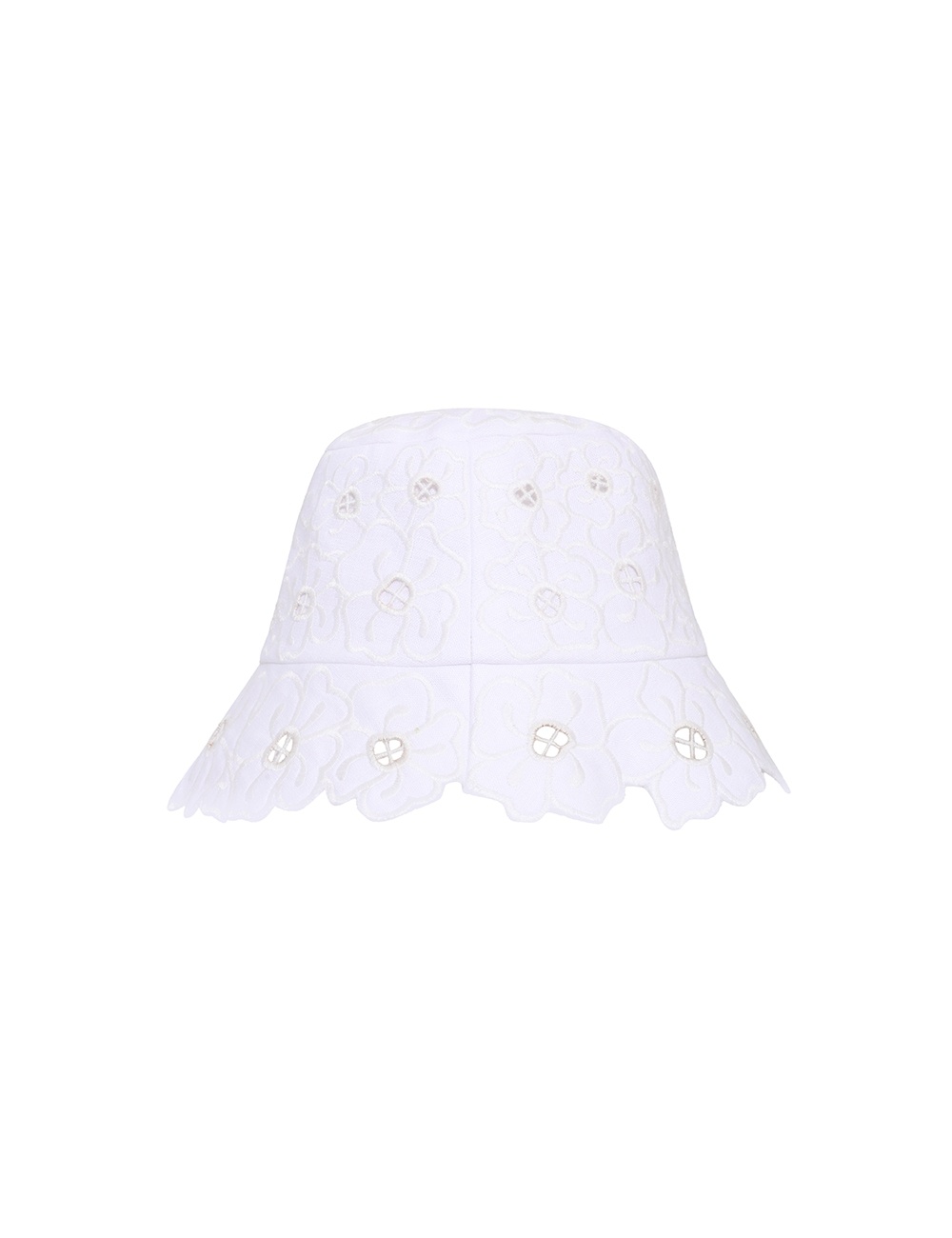FLORAL EMBROIDERY BUCKET HAT - 3