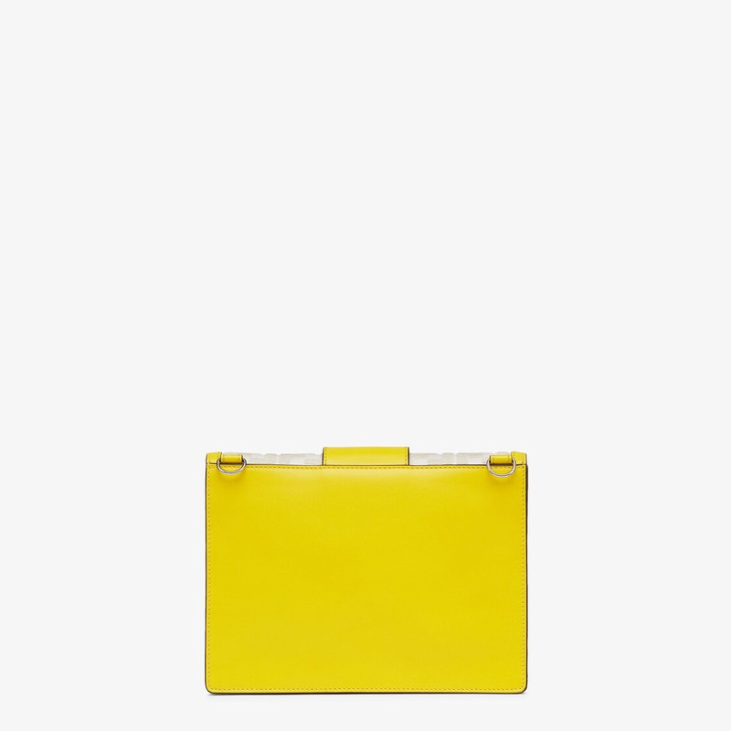 Yellow leather bag 3