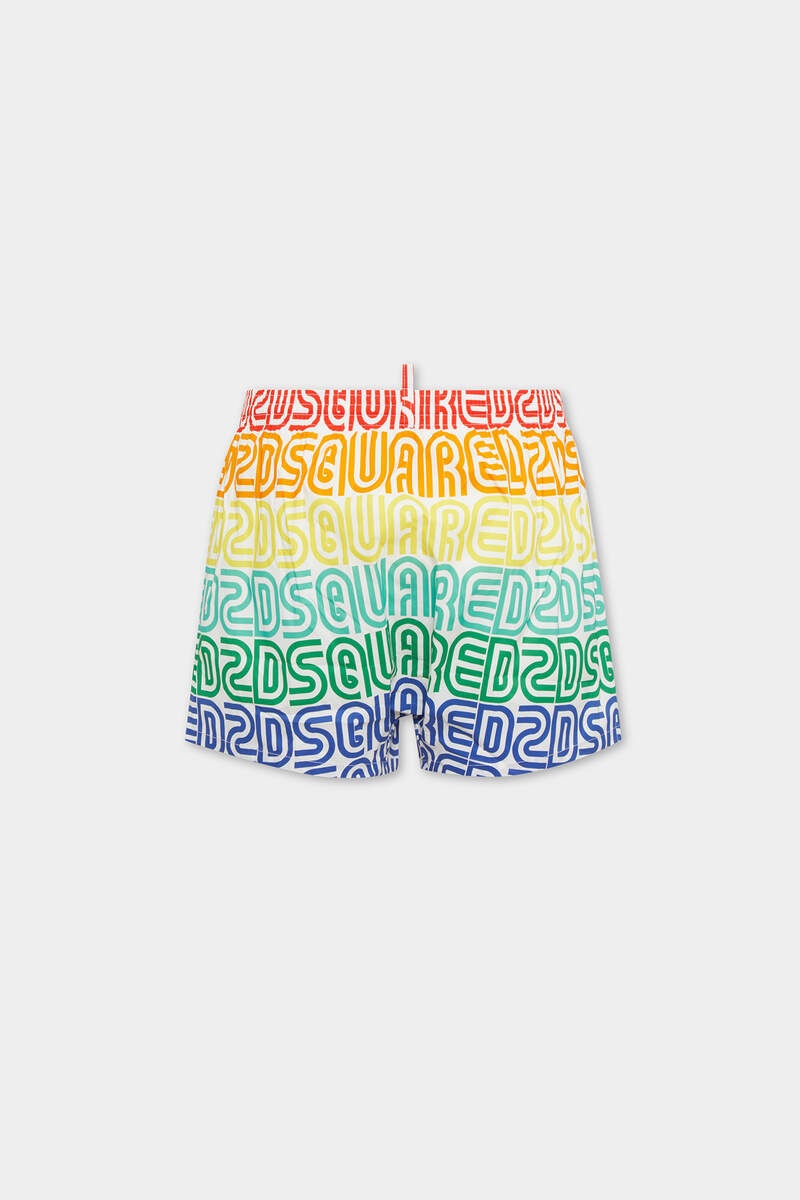 ALLOVER LOGO MIDI SWIM BOXER - 2