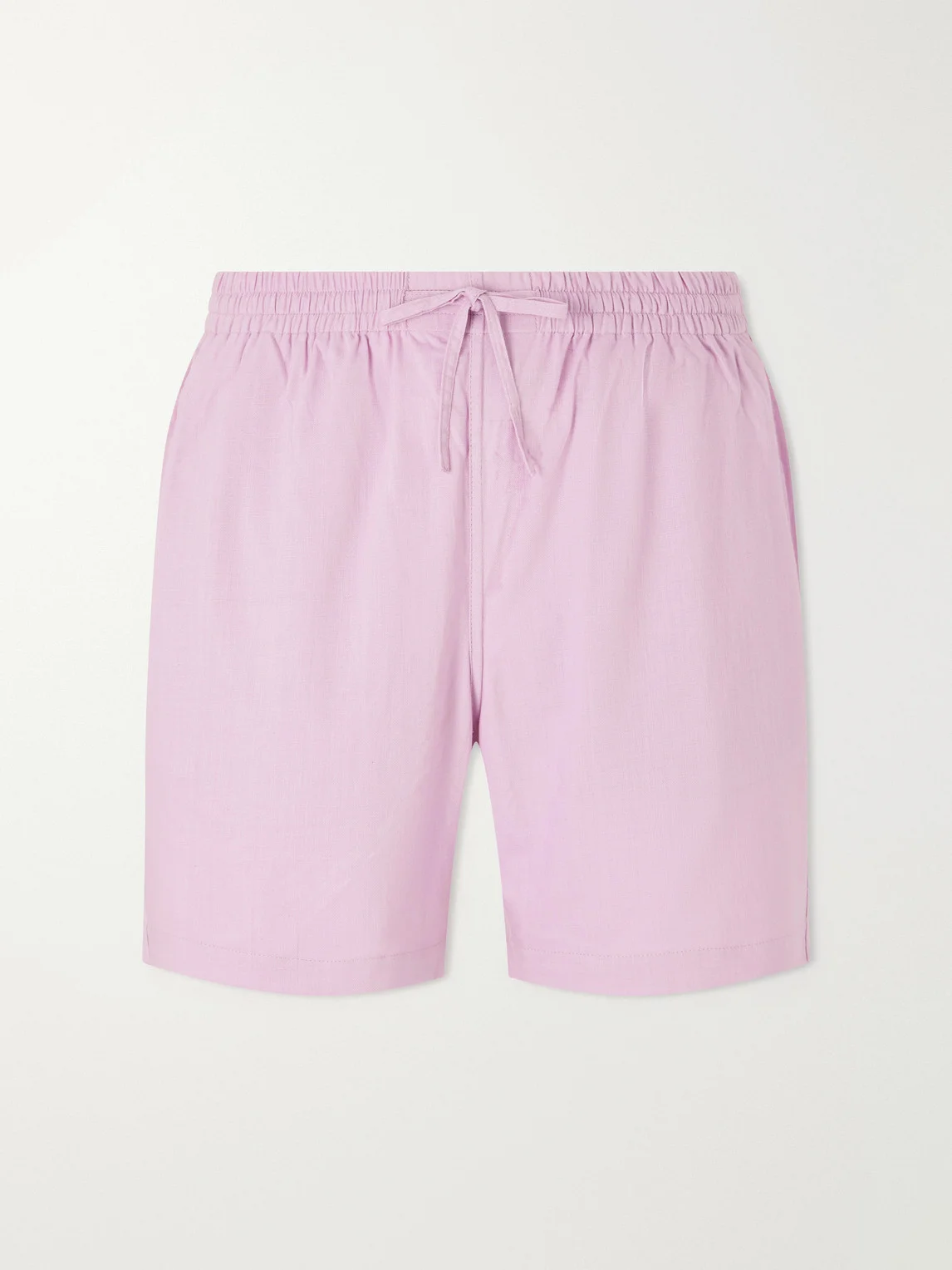 Olbia Straight-Leg Cotton Drawstring Shorts - 1