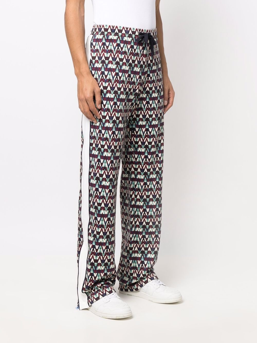 Optical Valentino-print track pants - 3