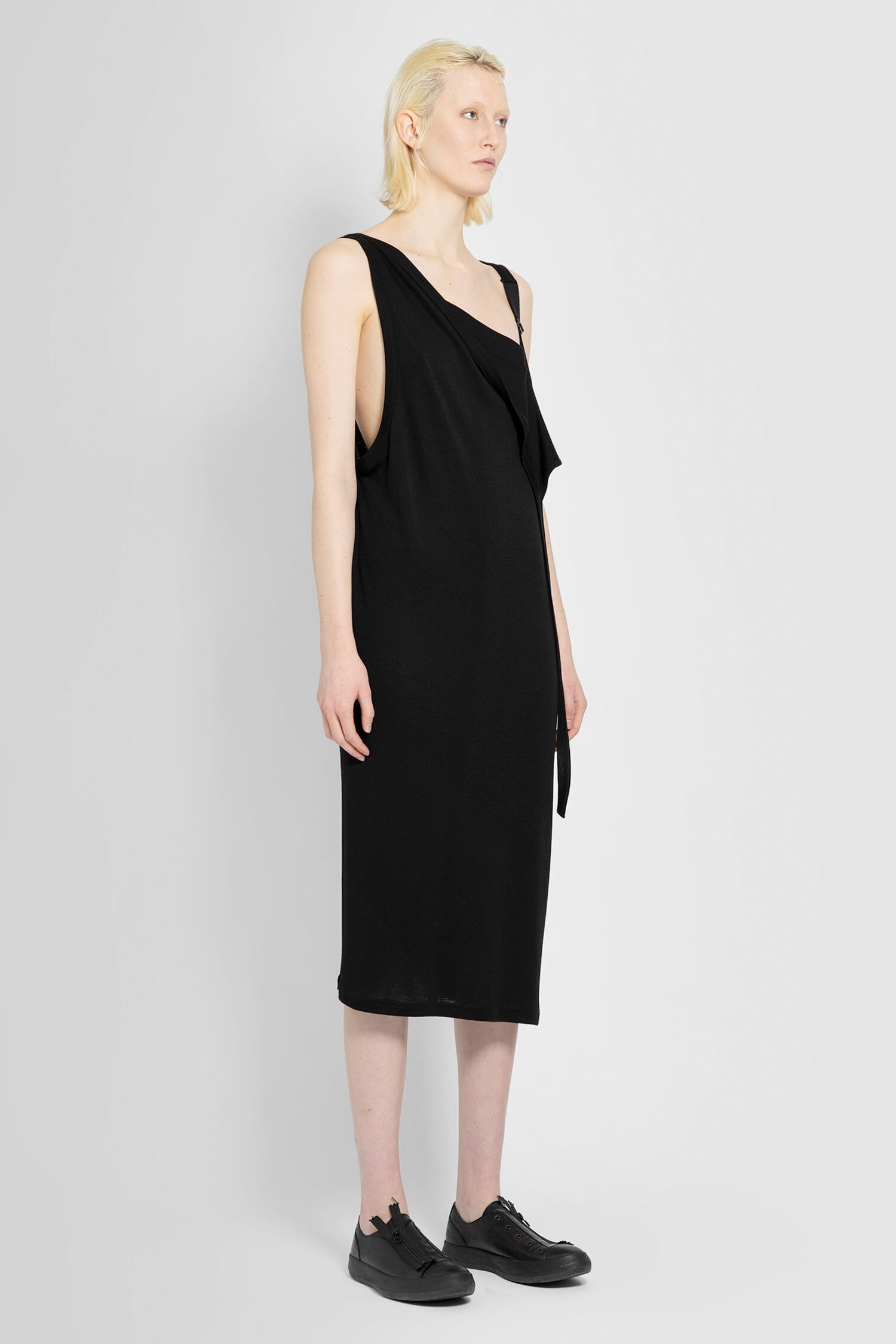 YOHJI YAMAMOTO WOMAN BLACK DRESSES - 3