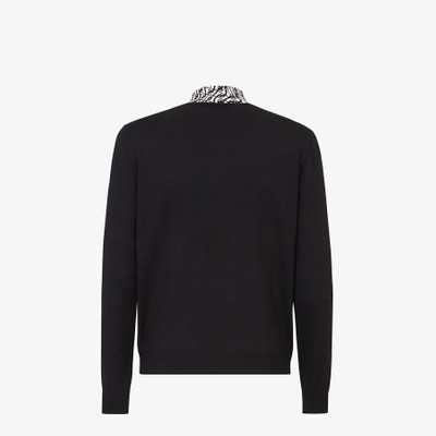 FENDI Black wool jumper outlook