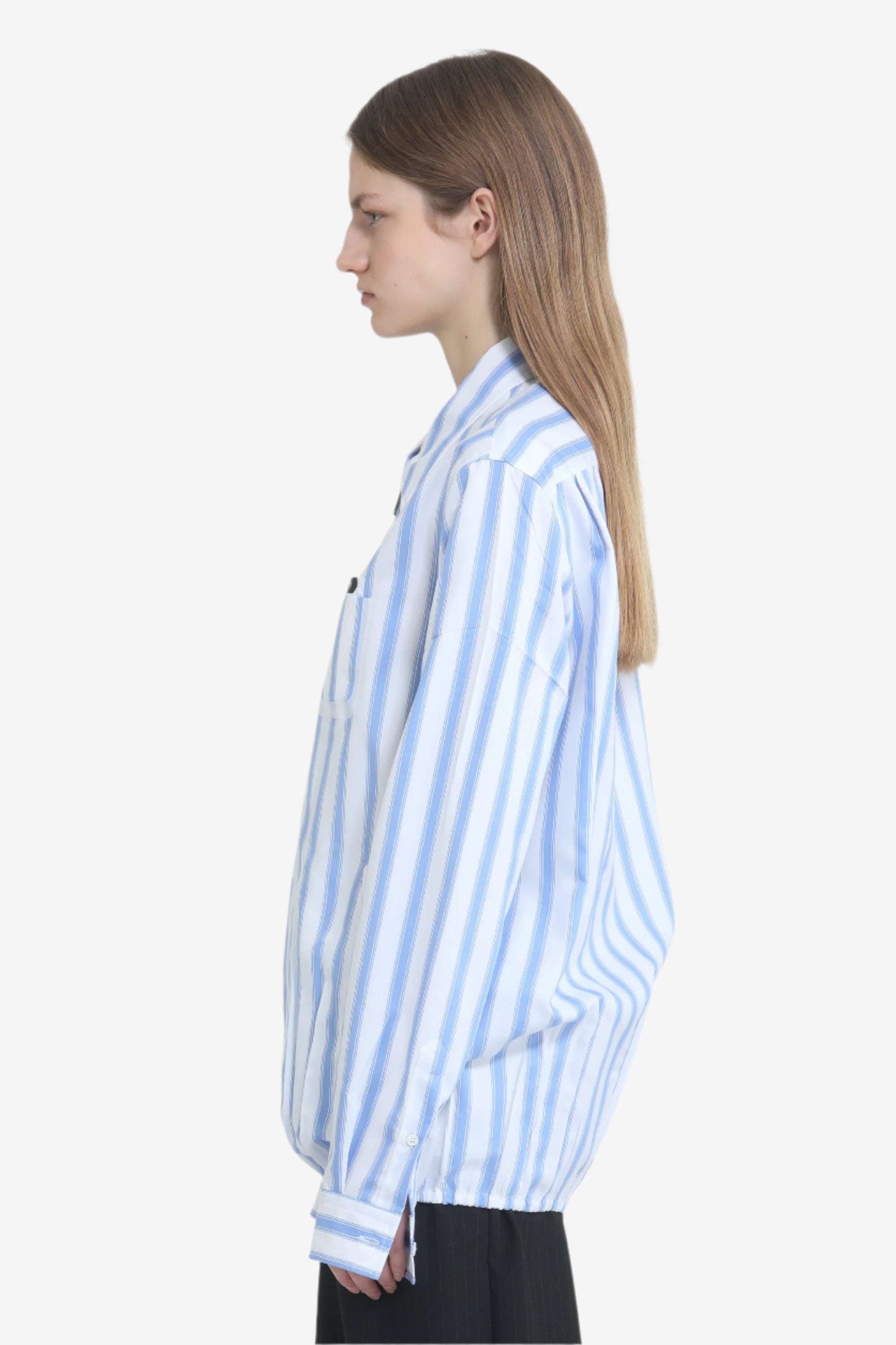 STRIPED ZIP-UP SHIRT JACKET - 3