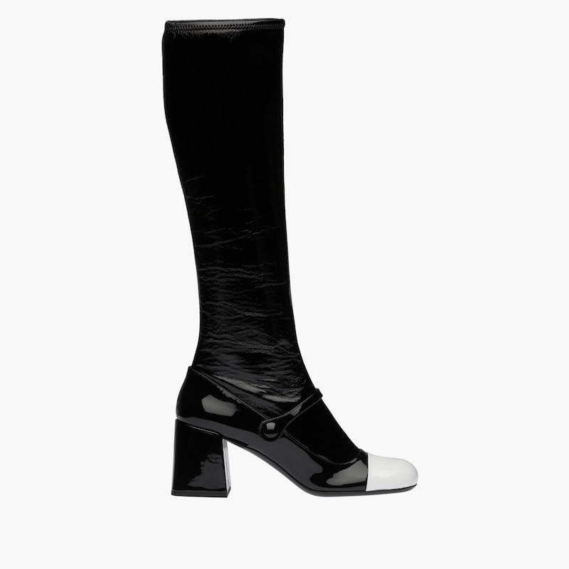 Patent leather boots - 5