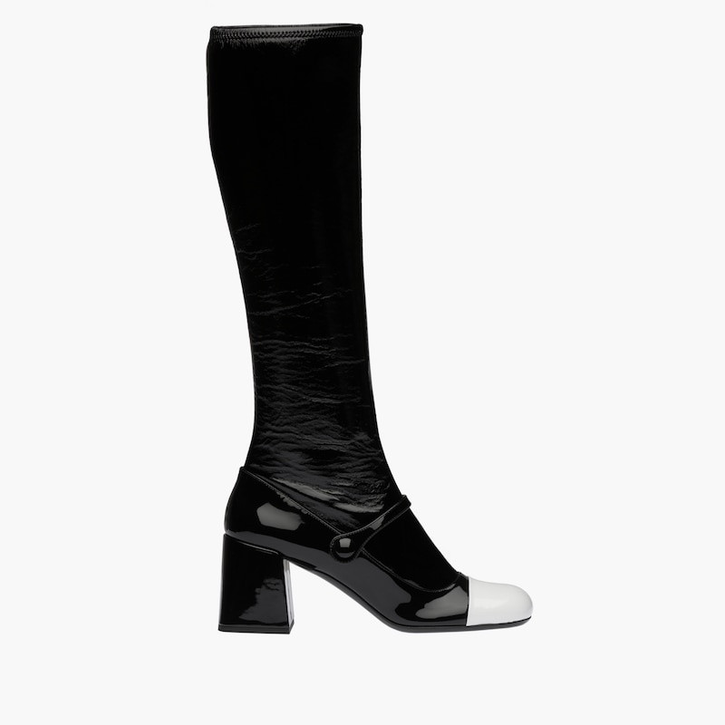 Patent leather boots 5
