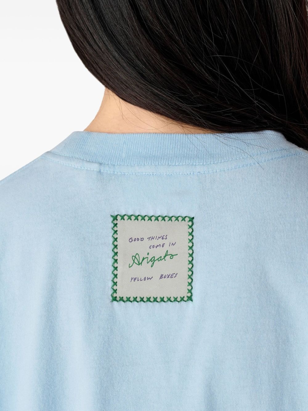 logo-patch T-shirt - 4