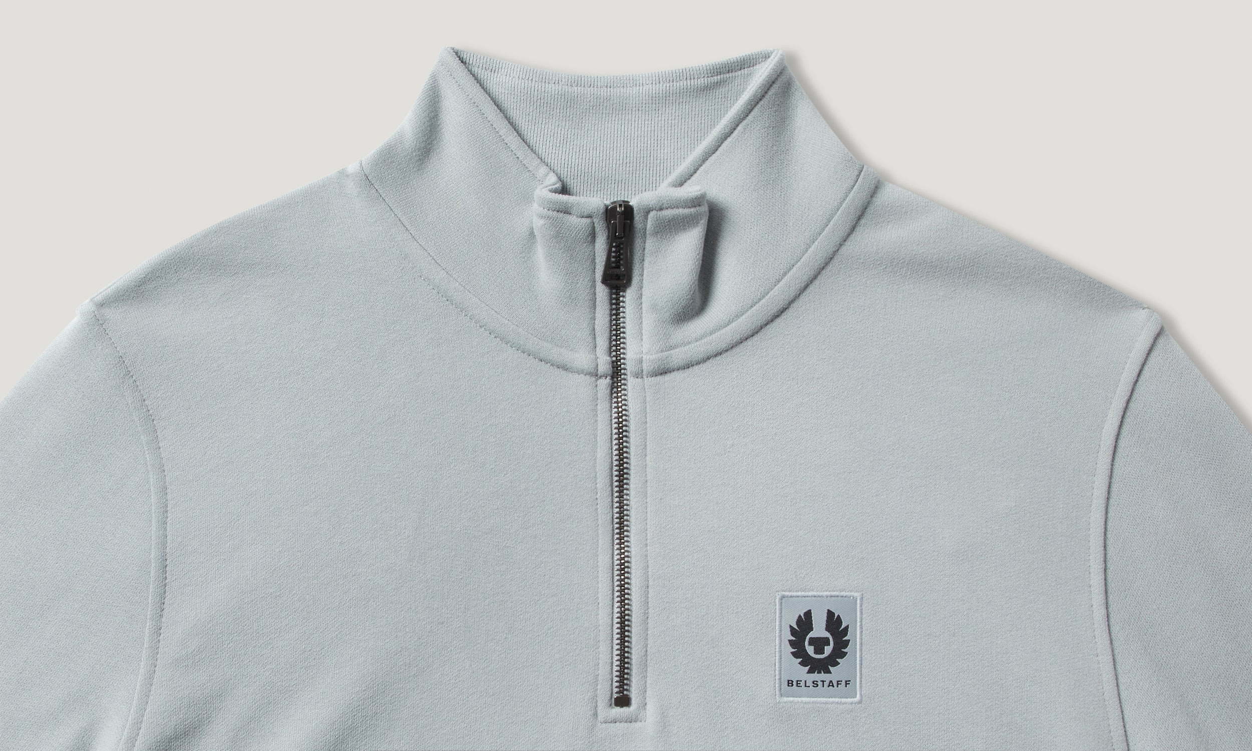 BELSTAFF QUARTER ZIP SWEATSHIRT - 3