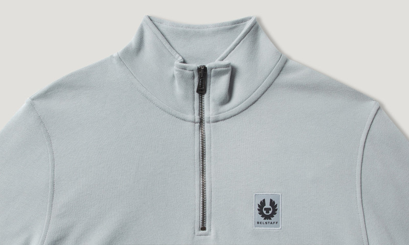 BELSTAFF QUARTER ZIP SWEATSHIRT 3