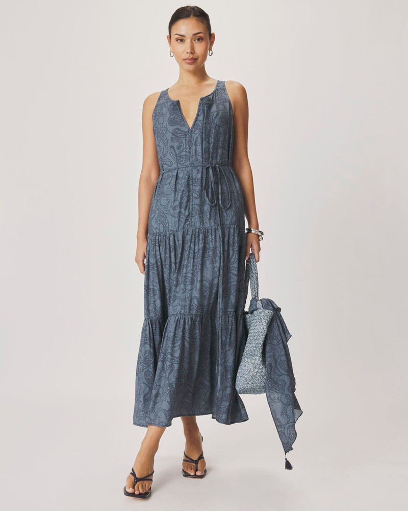 Splendid Iris Paisley Maxi Dress outlook