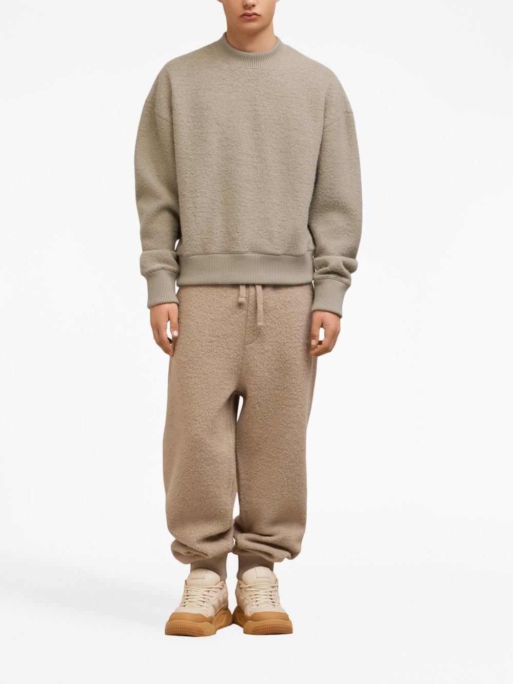 crew-neck fleece sweatshirt - 3