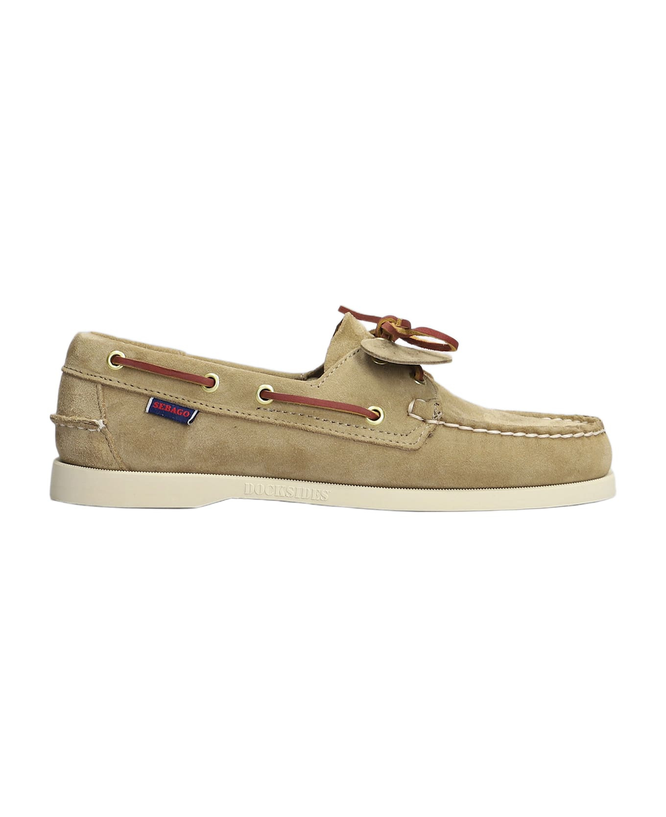Portland Artisian Loafers In Beige Suede - 1