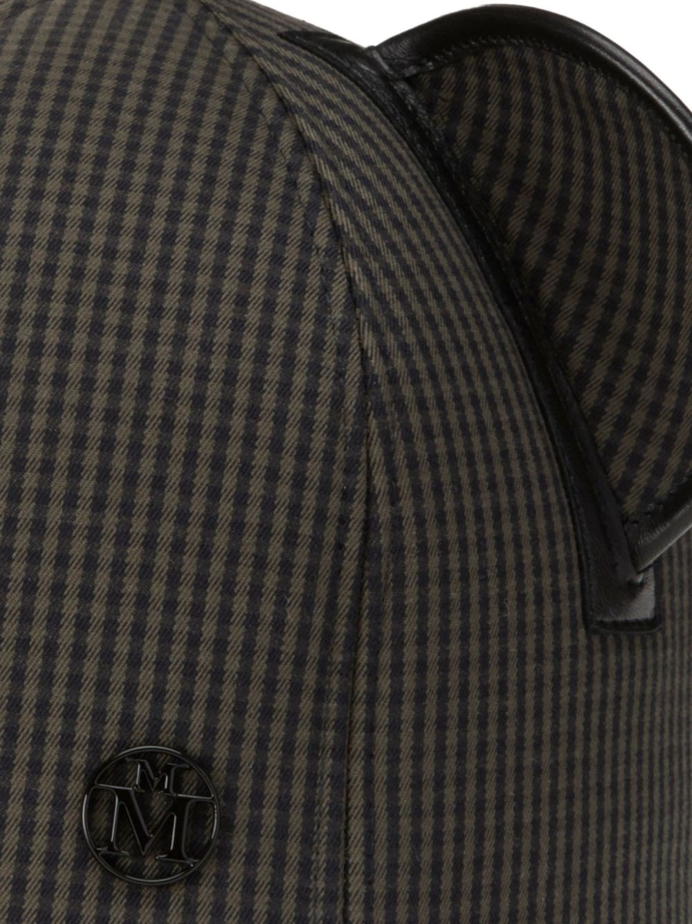 plaid cap - 2