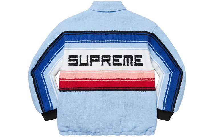 Supreme Tlaxcala Blanket Jacket 'Blue White Red' SUP-FW20-343 - 2