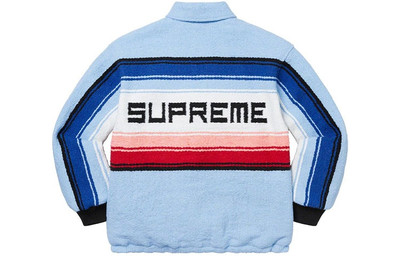 Supreme Supreme Tlaxcala Blanket Jacket 'Blue White Red' SUP-FW20-343 outlook