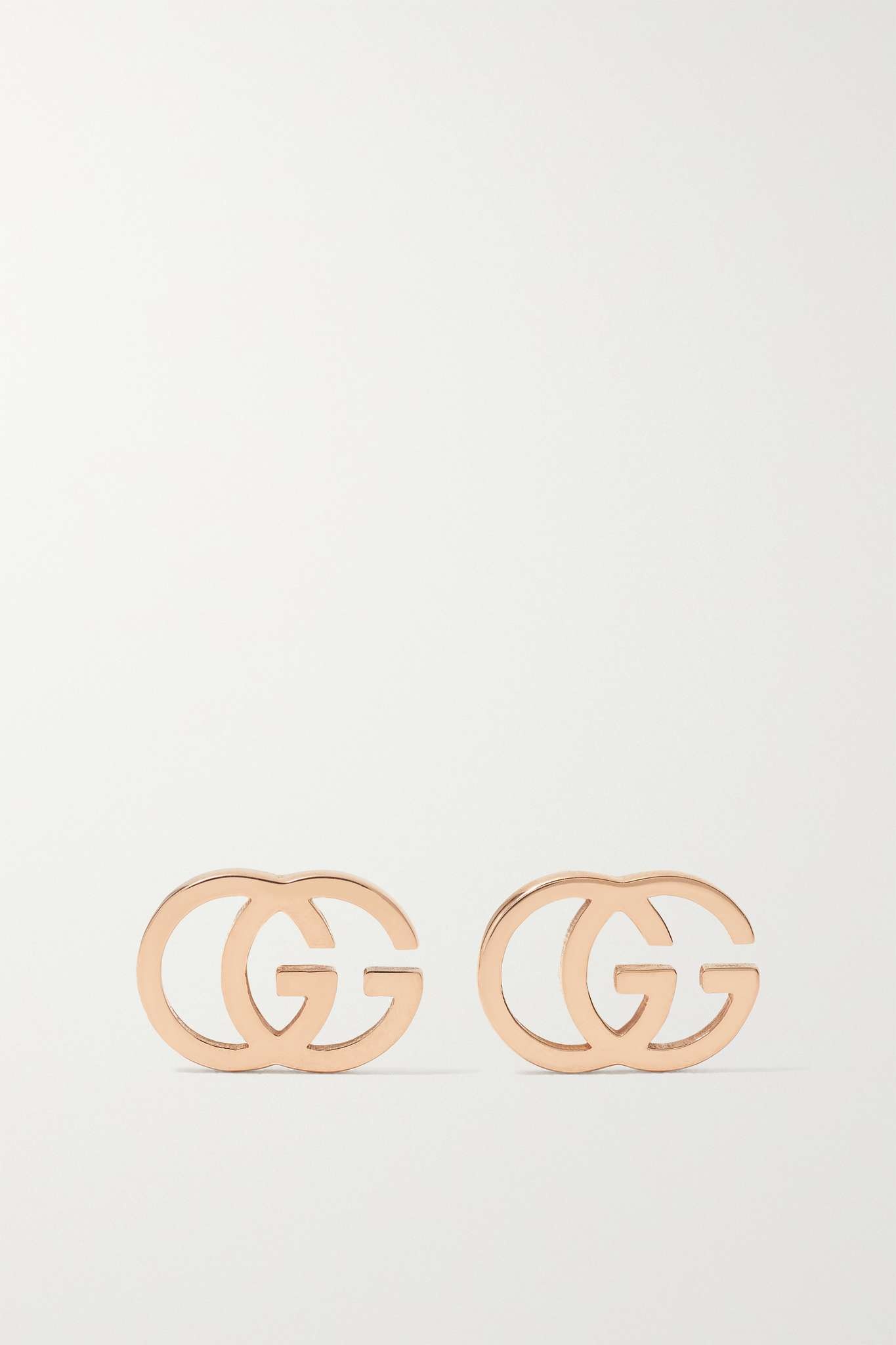 Gucci 18-karat rose gold earrings - 1