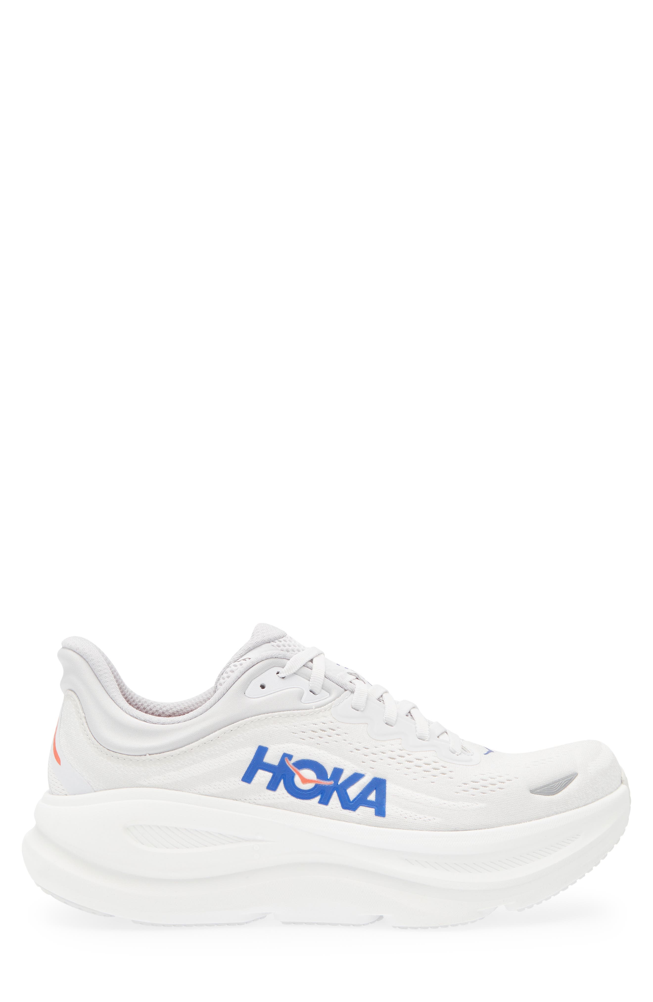 HOKA Bondi 9 Running Shoe in Cosmic Grey /Ultramarine at Nordstrom - 3