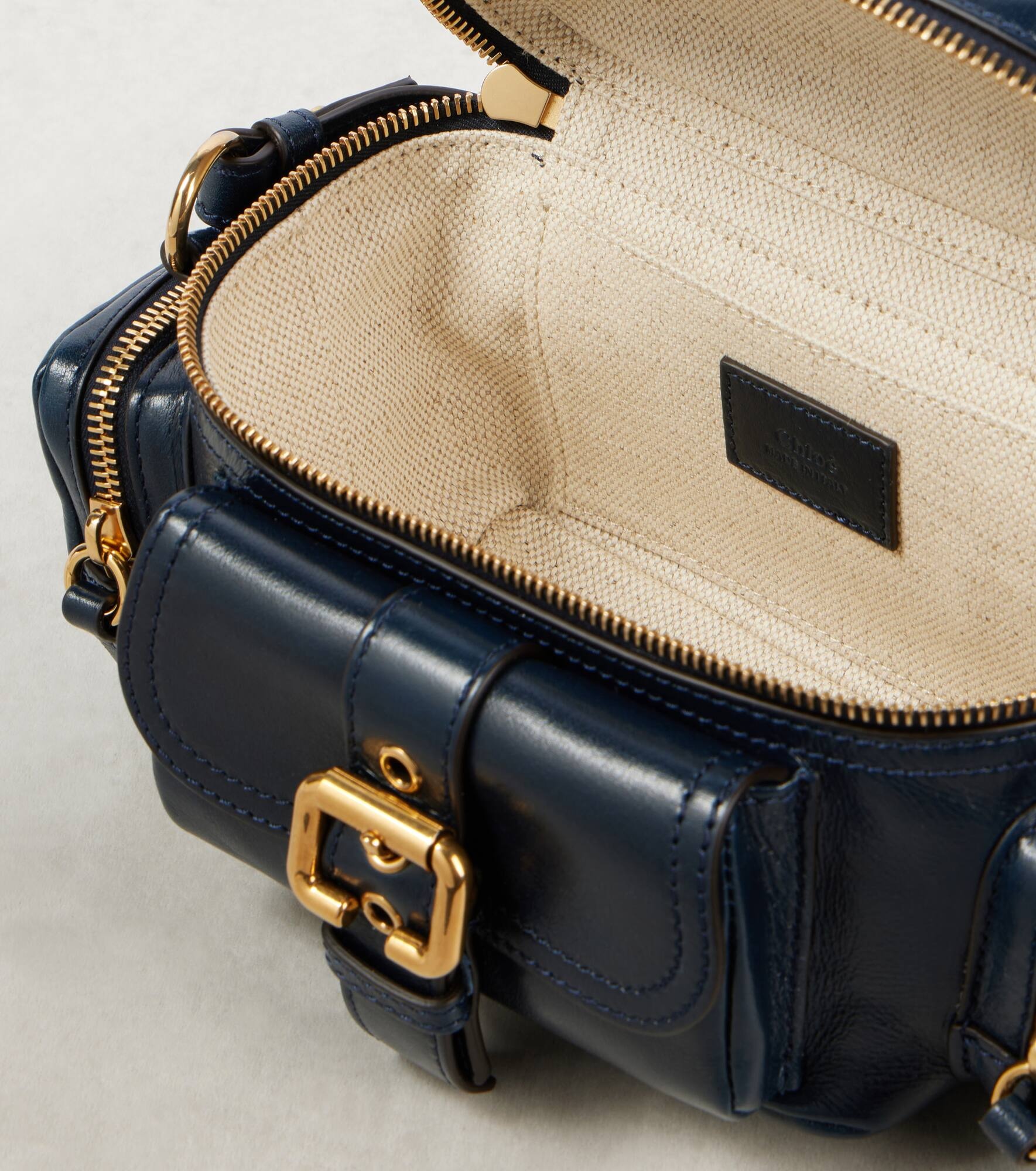 Camera Small leather shoulder bag - 2