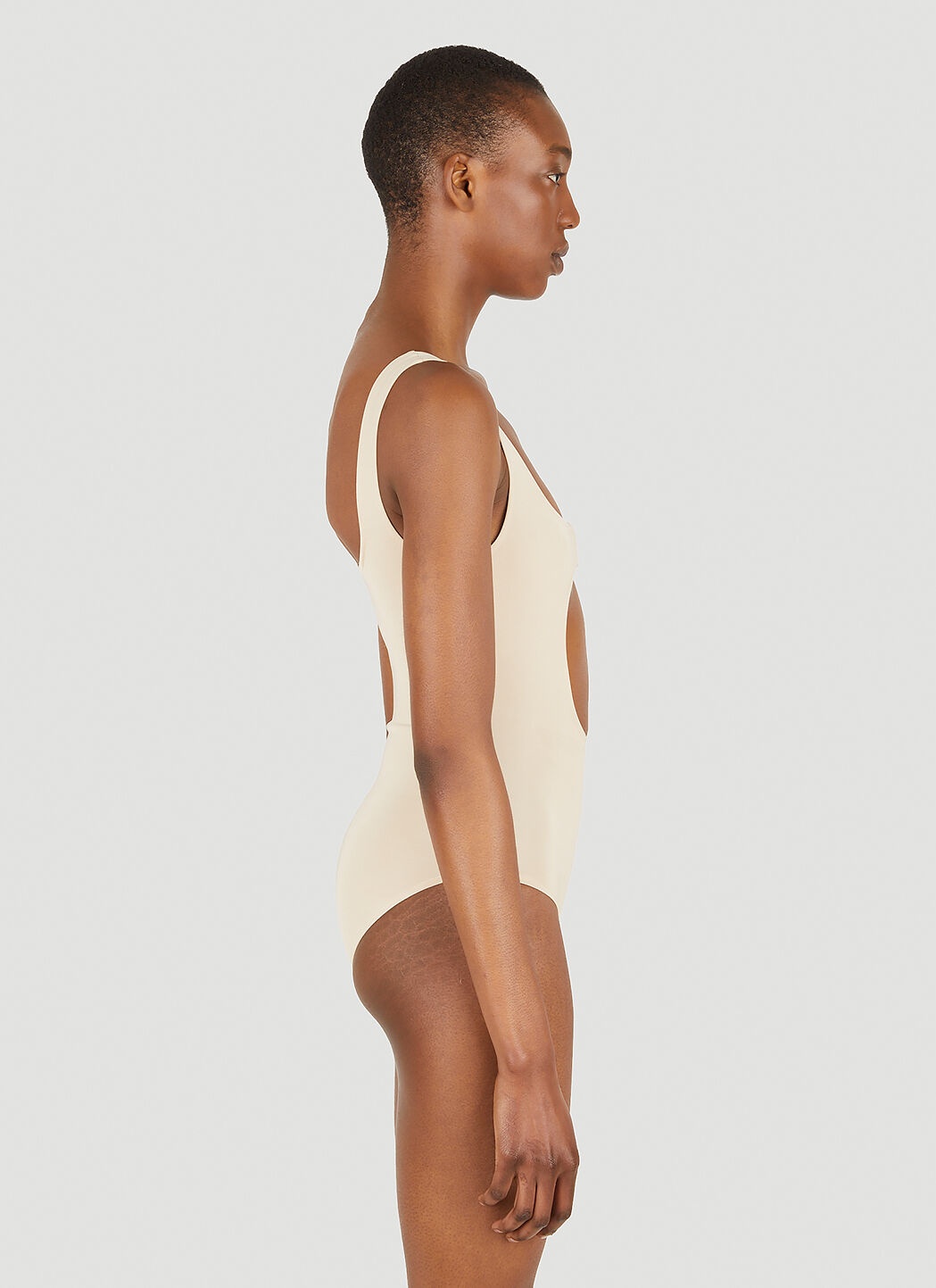 Circle Button Bodysuit - 3