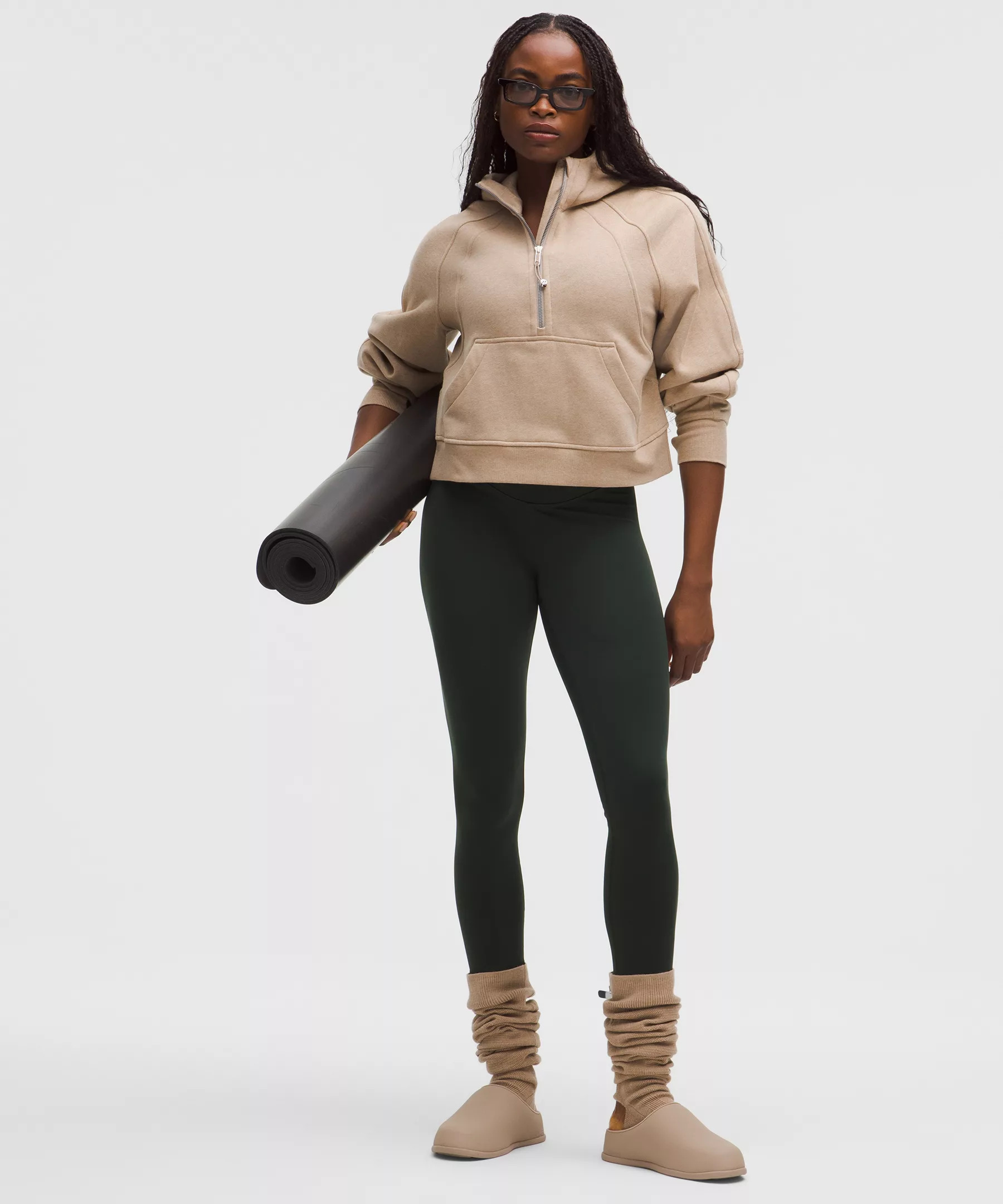 Scuba Oversized Half-Zip Hoodie - 2