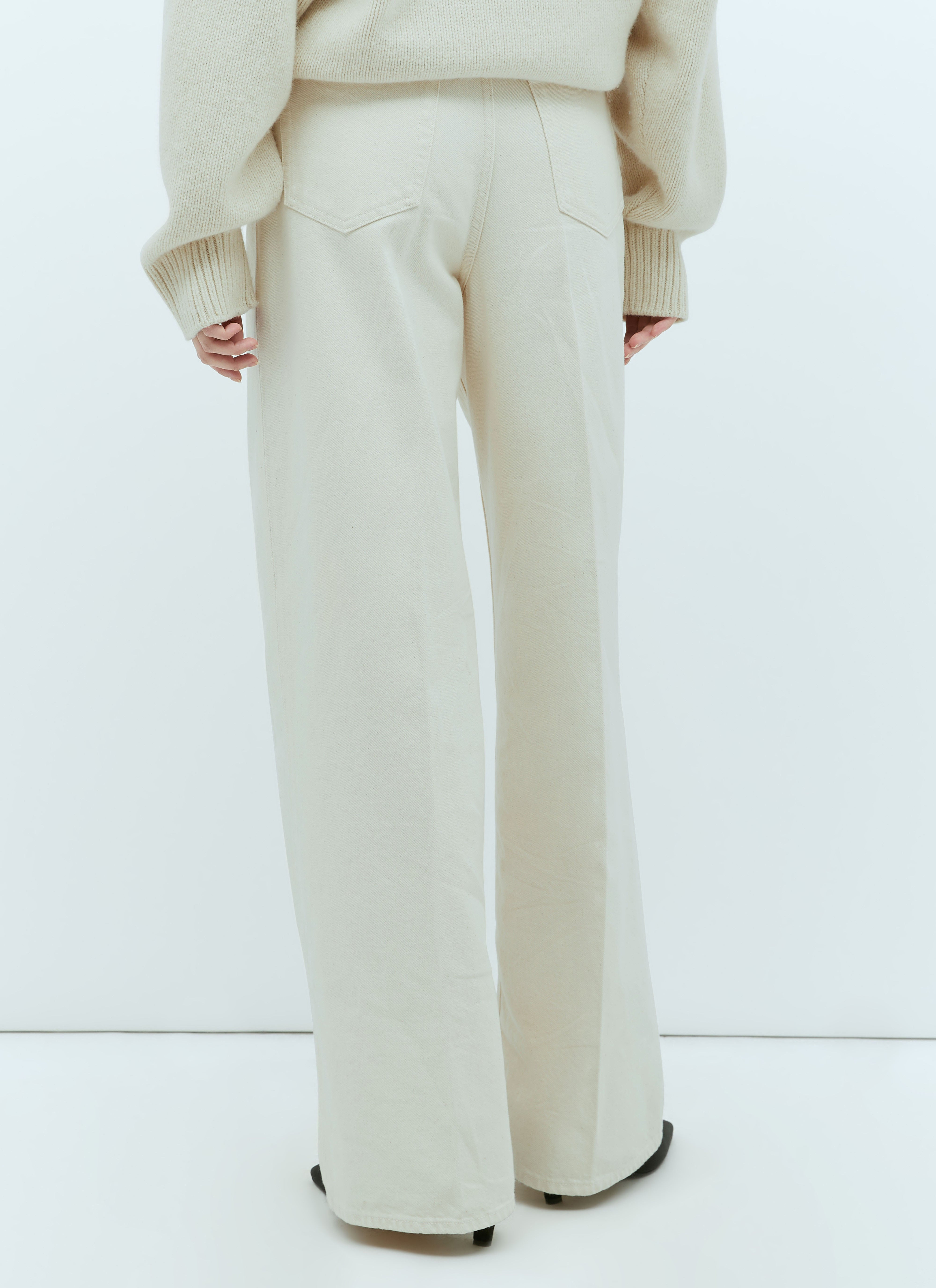 Toteme Women Wide Leg Jeans - 5