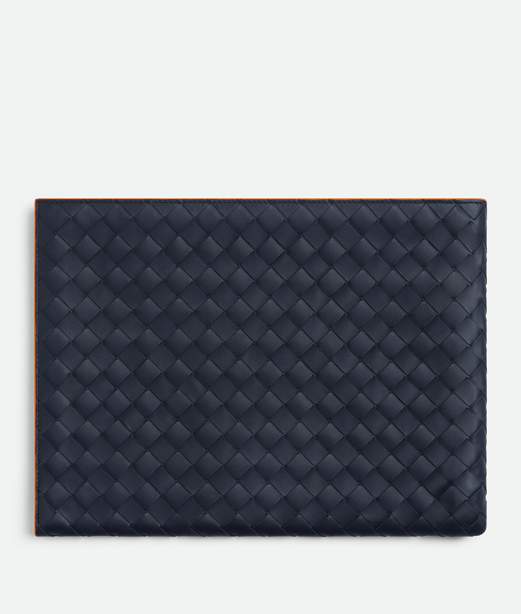 Intrecciato Half Zip Pouch - 3