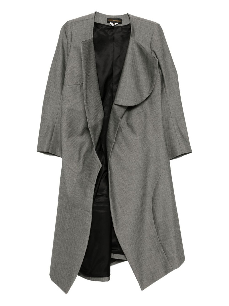 asymmetric wool coat 1