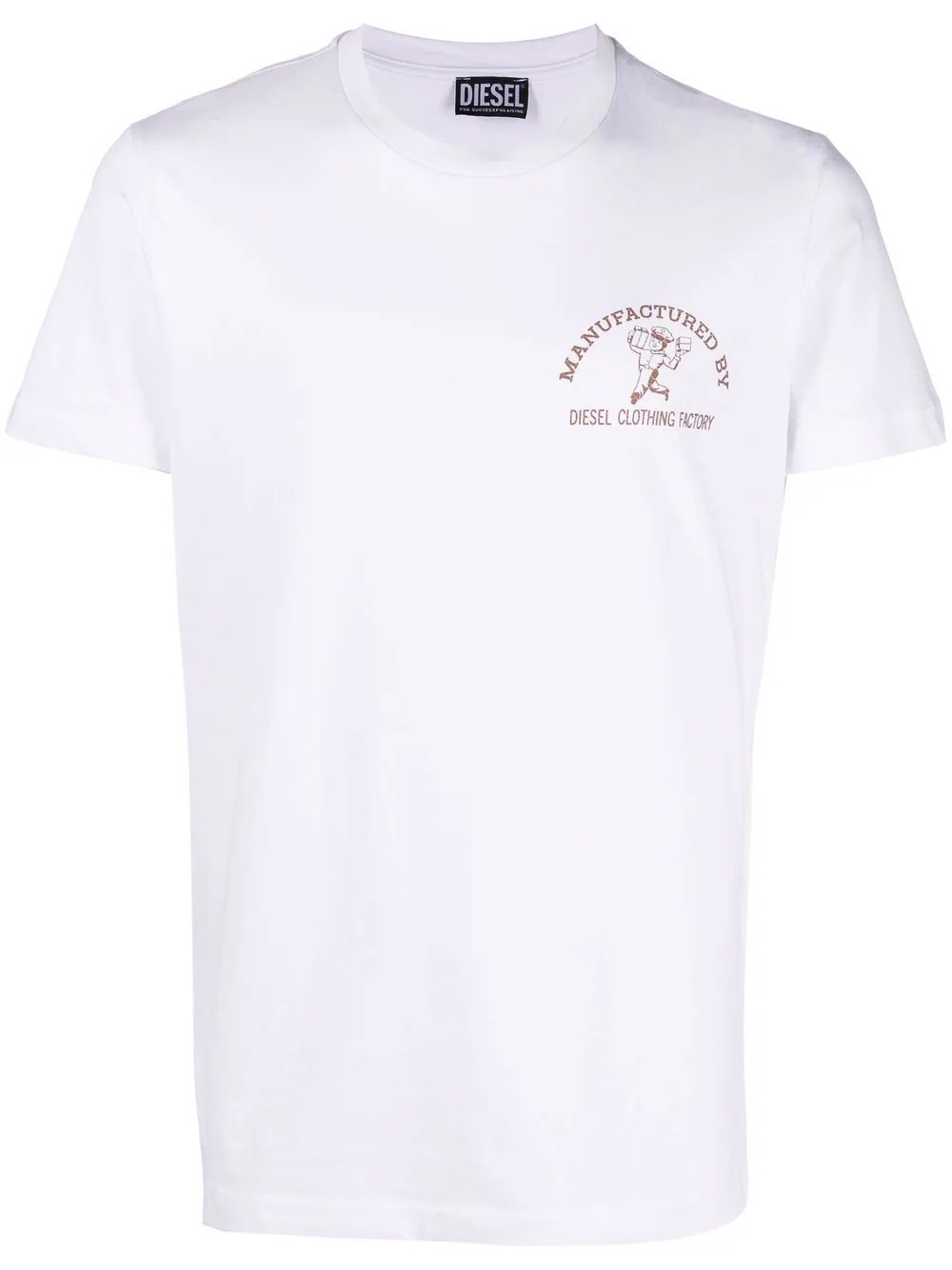 logo-print cotton T-shirt - 1