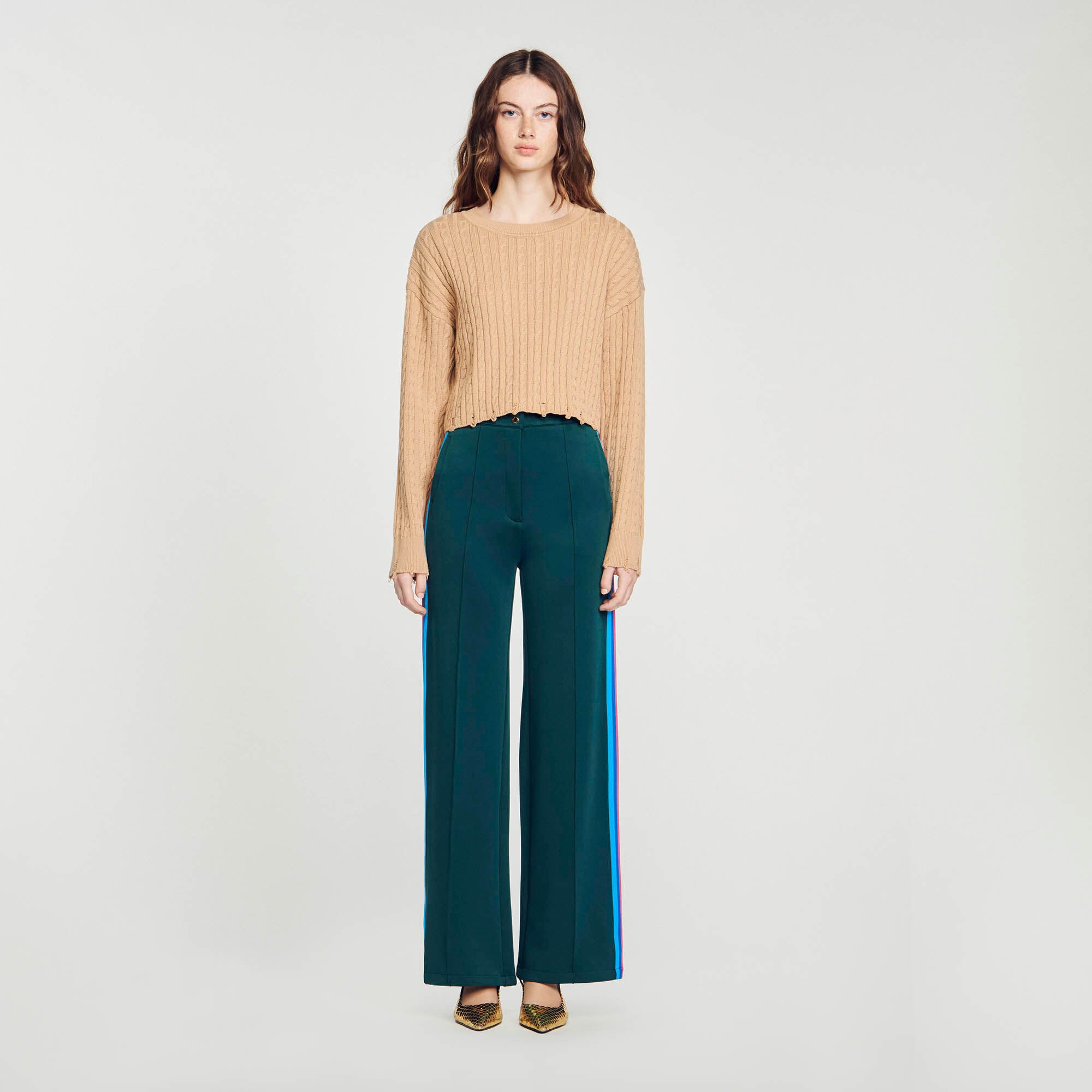 OVERSIZED CROPPED SWEATER - 3