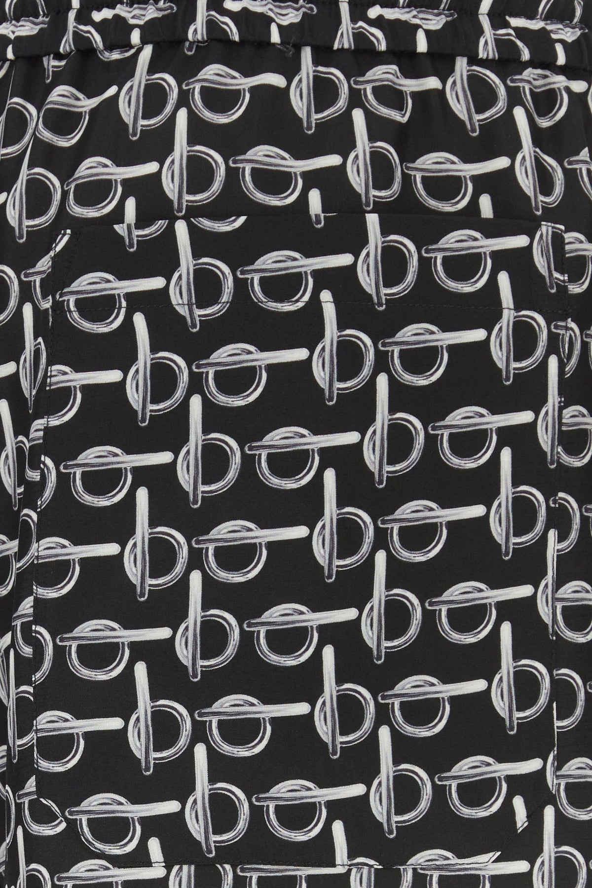 Printed silk bermuda shorts - 5