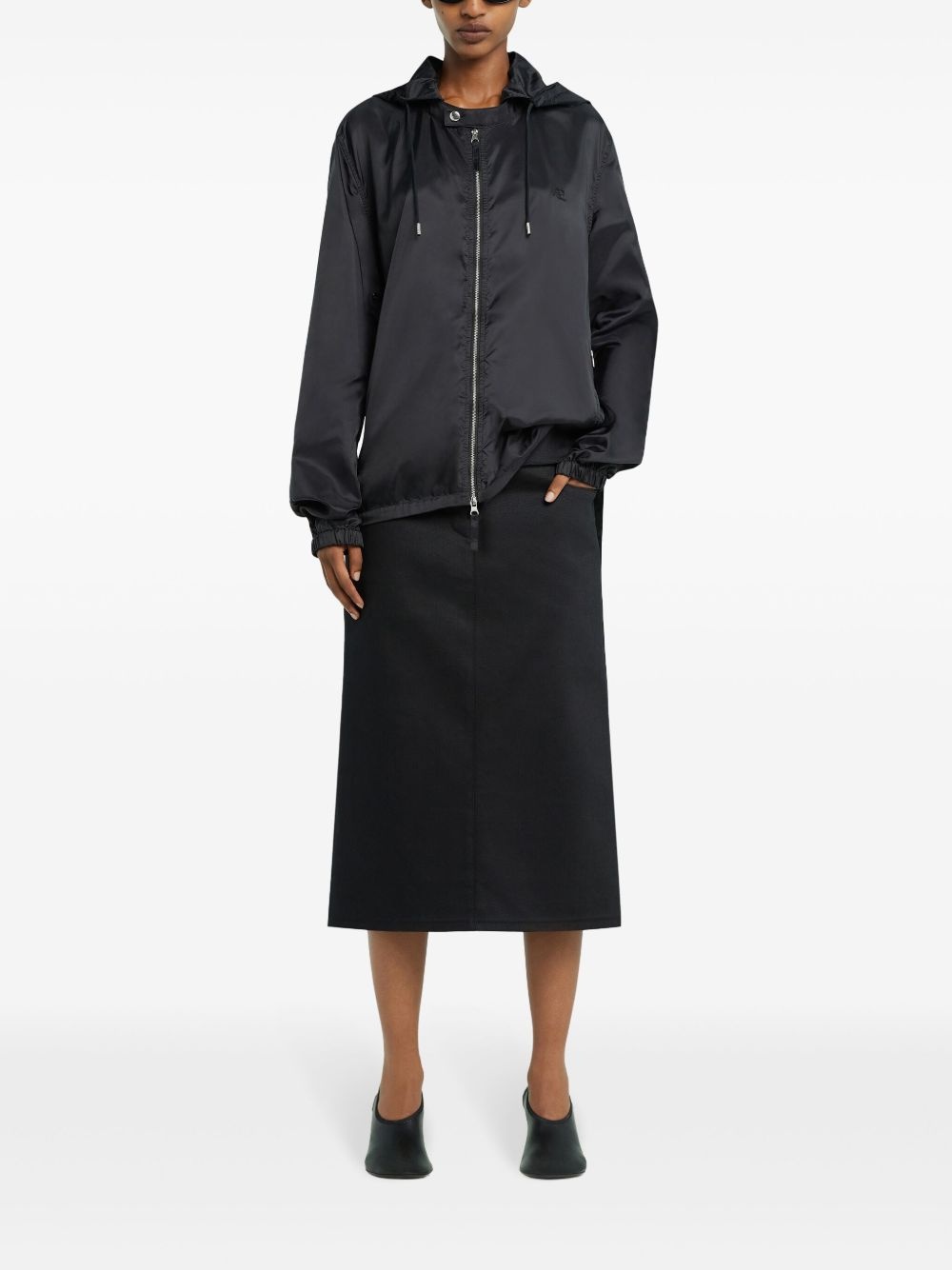 hooded windbreaker - 2