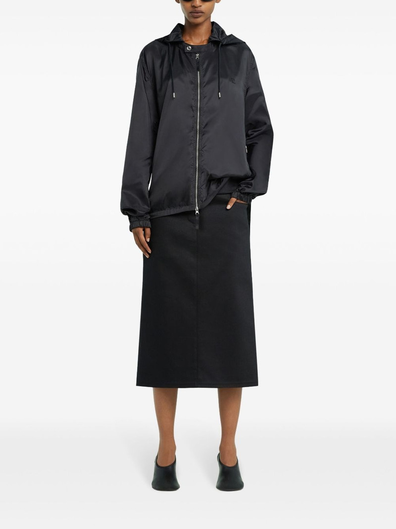 courrèges hooded windbreaker outlook