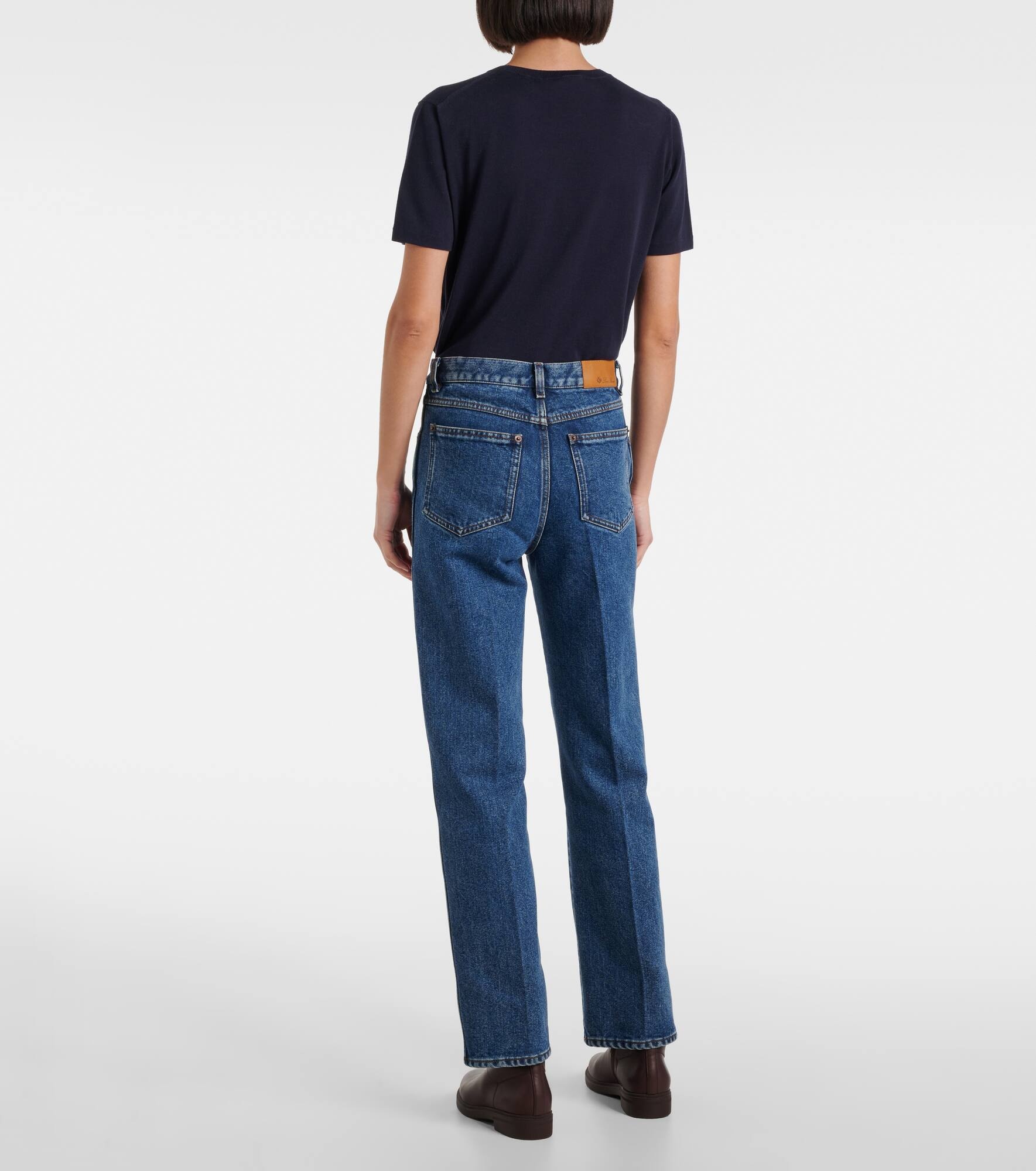 Brooke mid-rise cropped straight jeans - 3