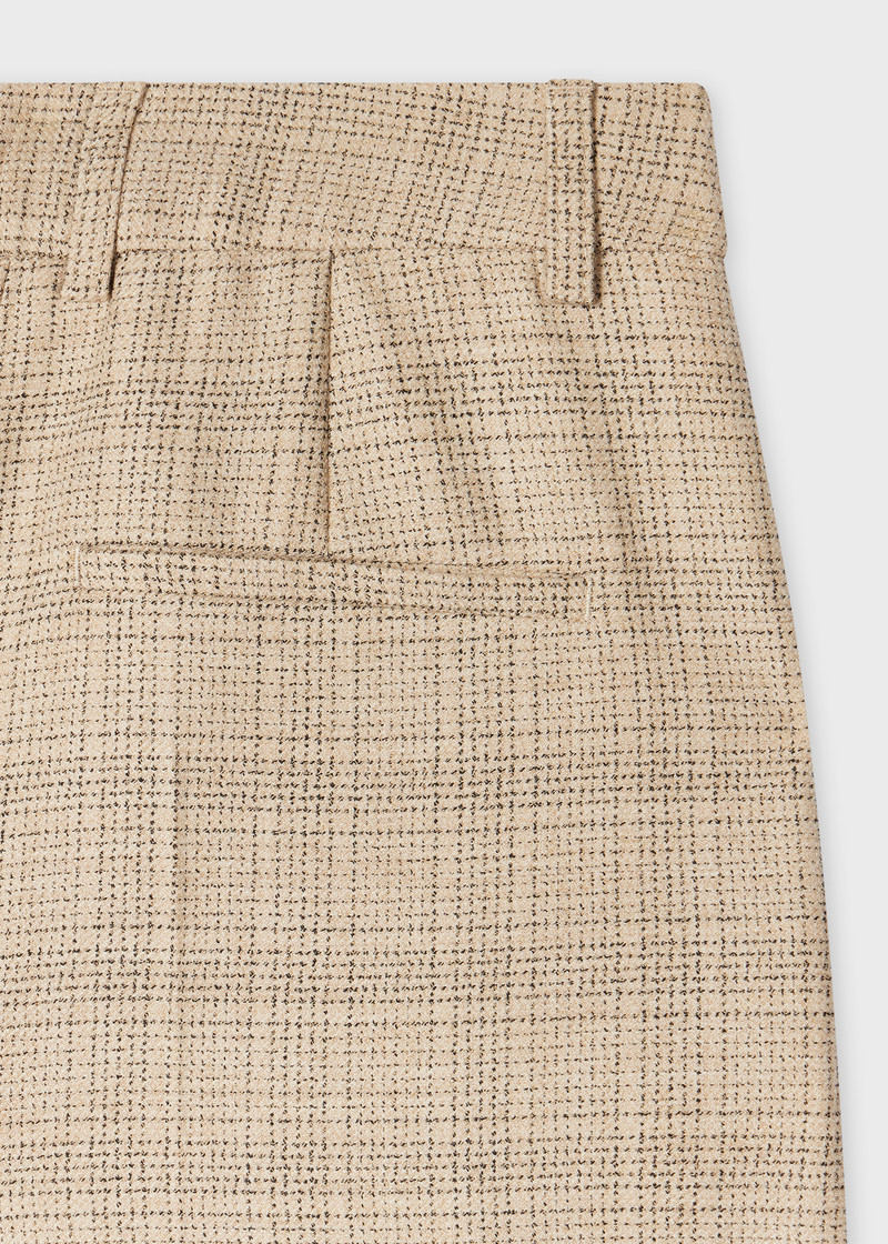 Women's Stone Check Three-Piece Suit 6