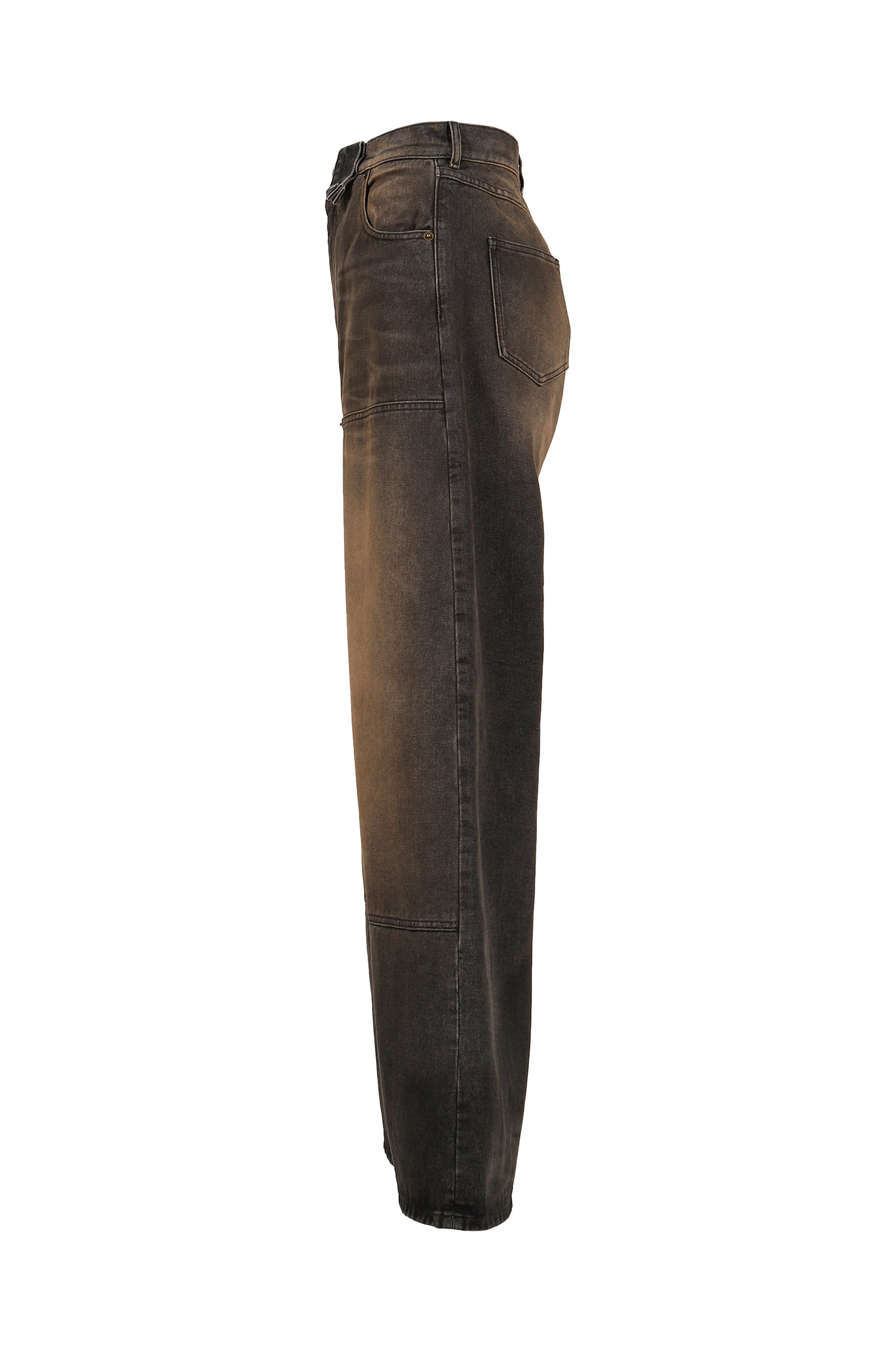 BAGGY DENIM / WET BLK - 3