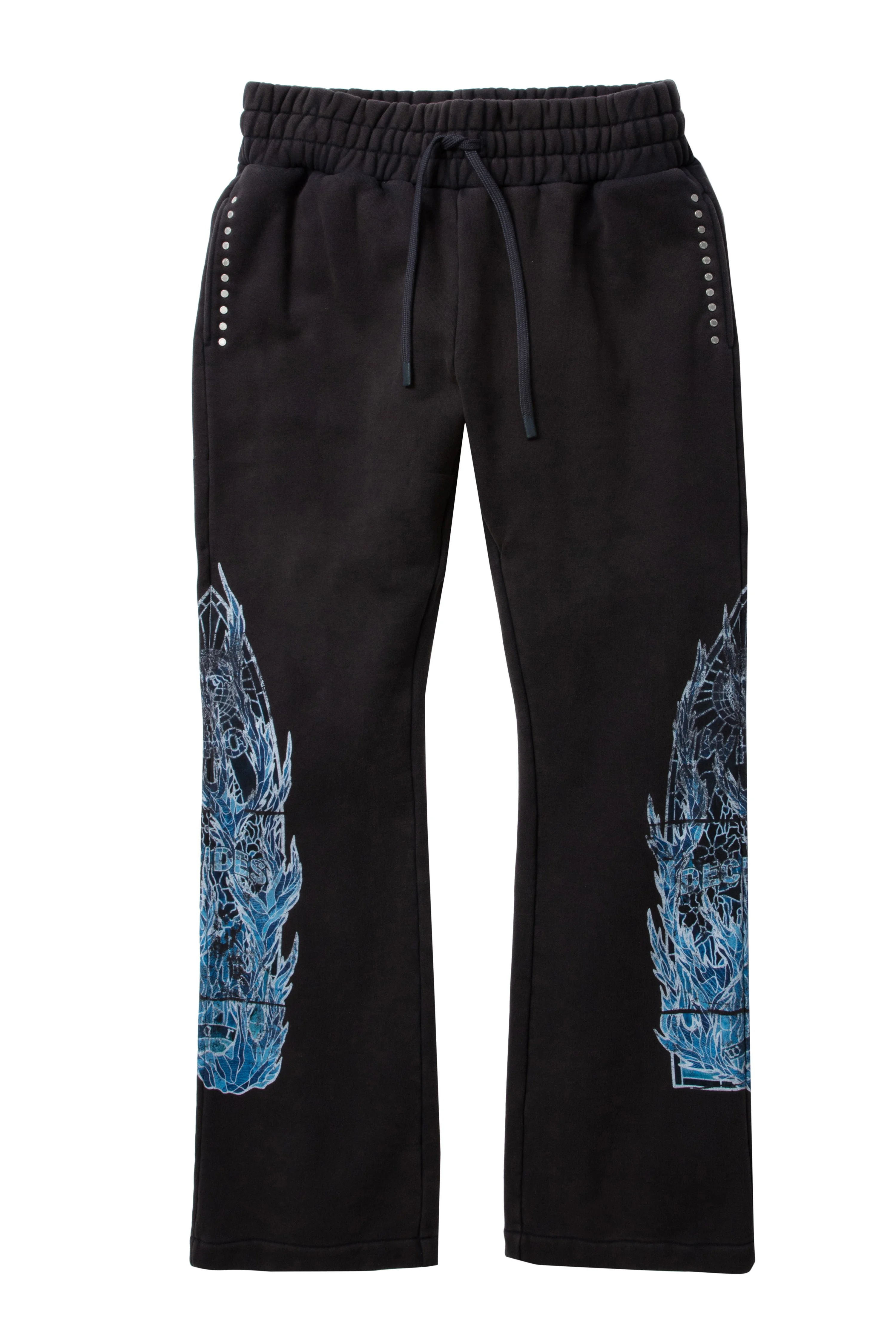 FLAME GLASS HARDWARE SWEATPANT - 1
