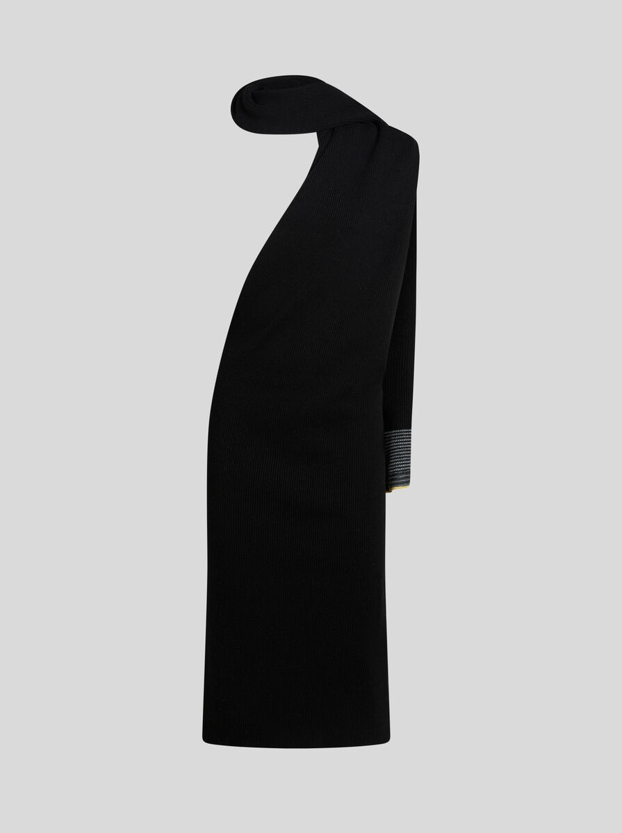RIB-KNIT DRESS - 1