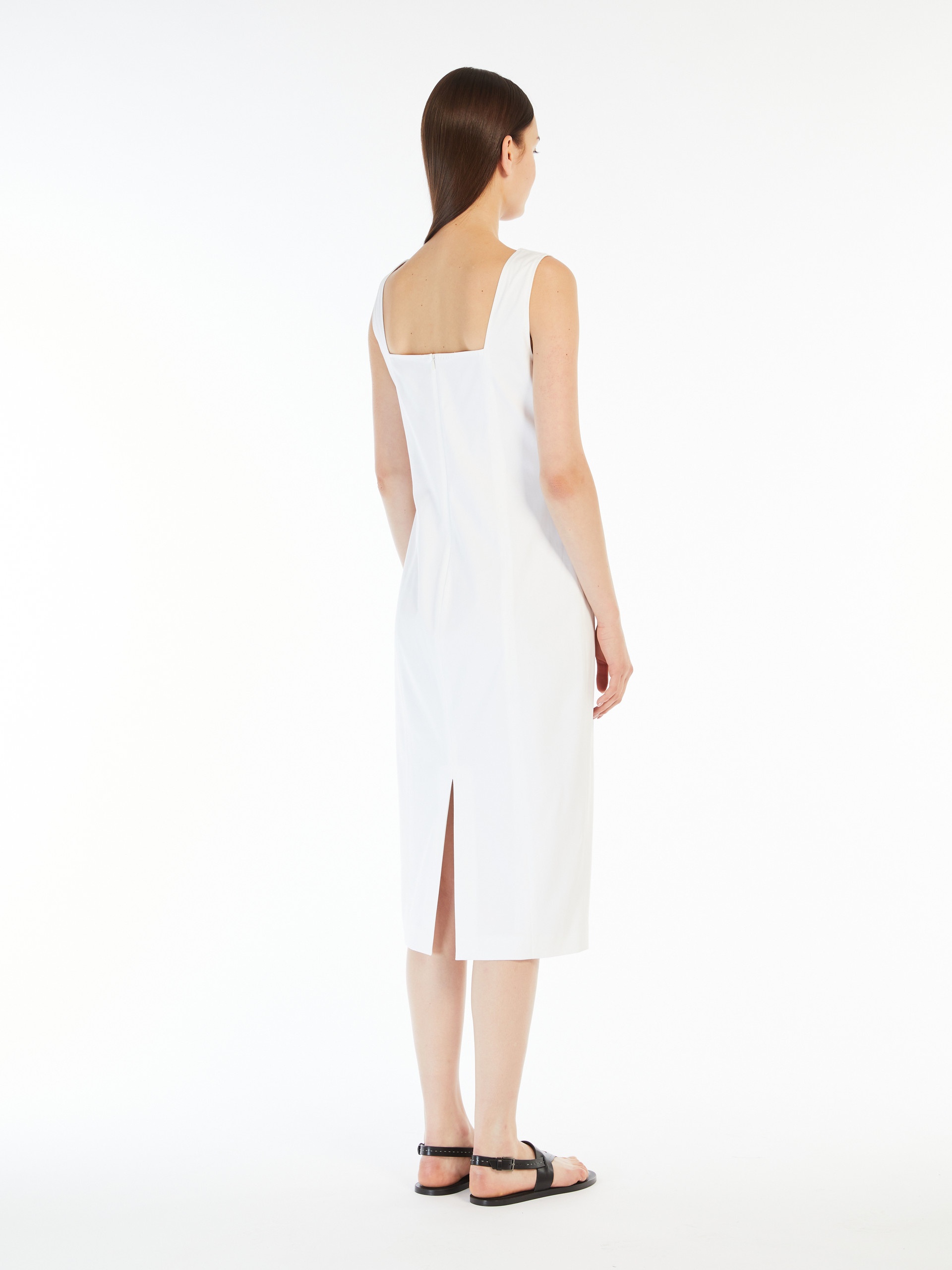 Max Mara FOGLIA Gabardine princess dress | REVERSIBLE