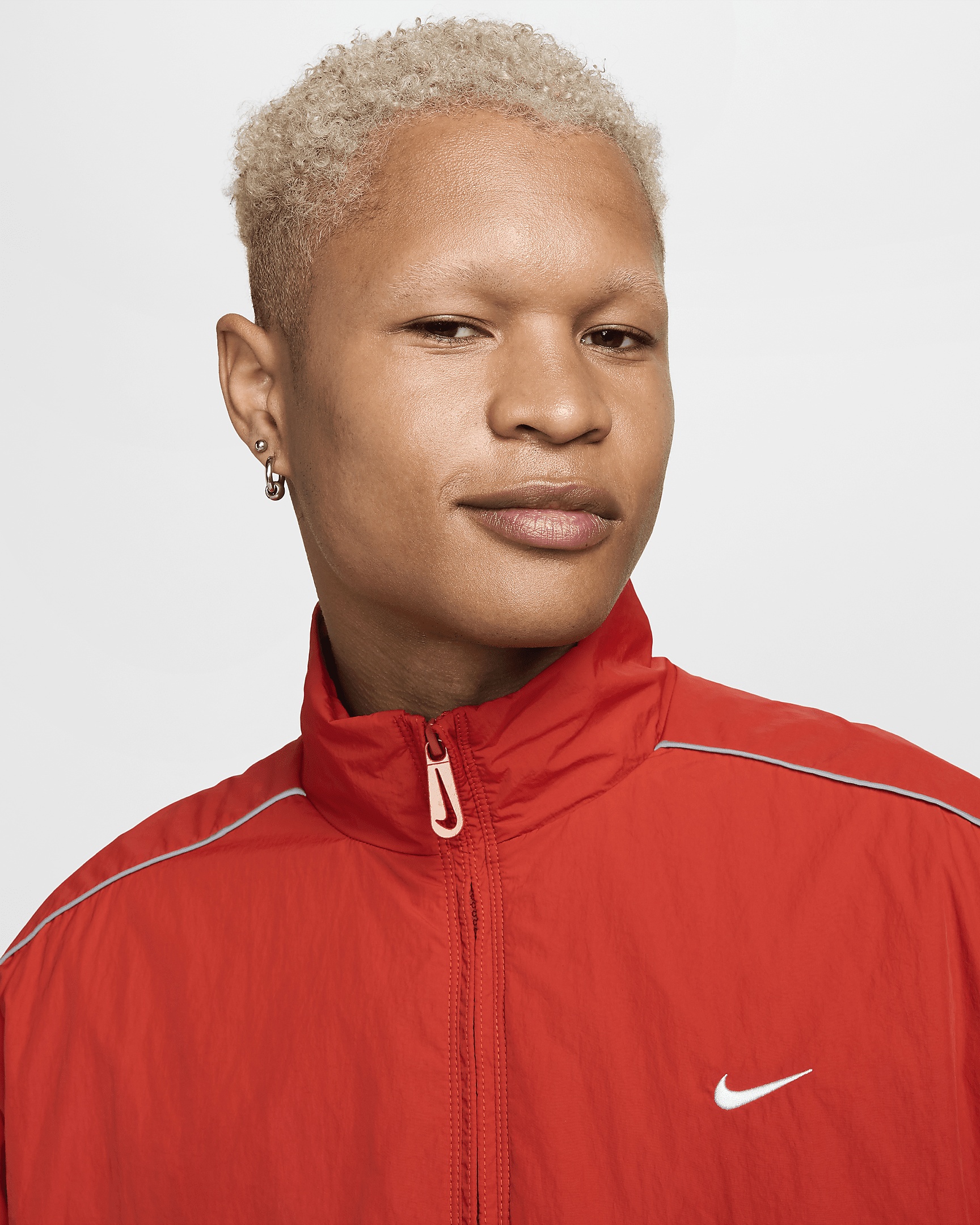 【美品】NIKE Solo Swoosh Woven Track Jacket Nike Men's Sportswear Solo Swoosh Woven Track Jacket