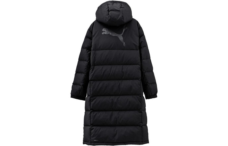PUMA PUMA Long Down Jacket 'Black Grey' 932547-01 outlook