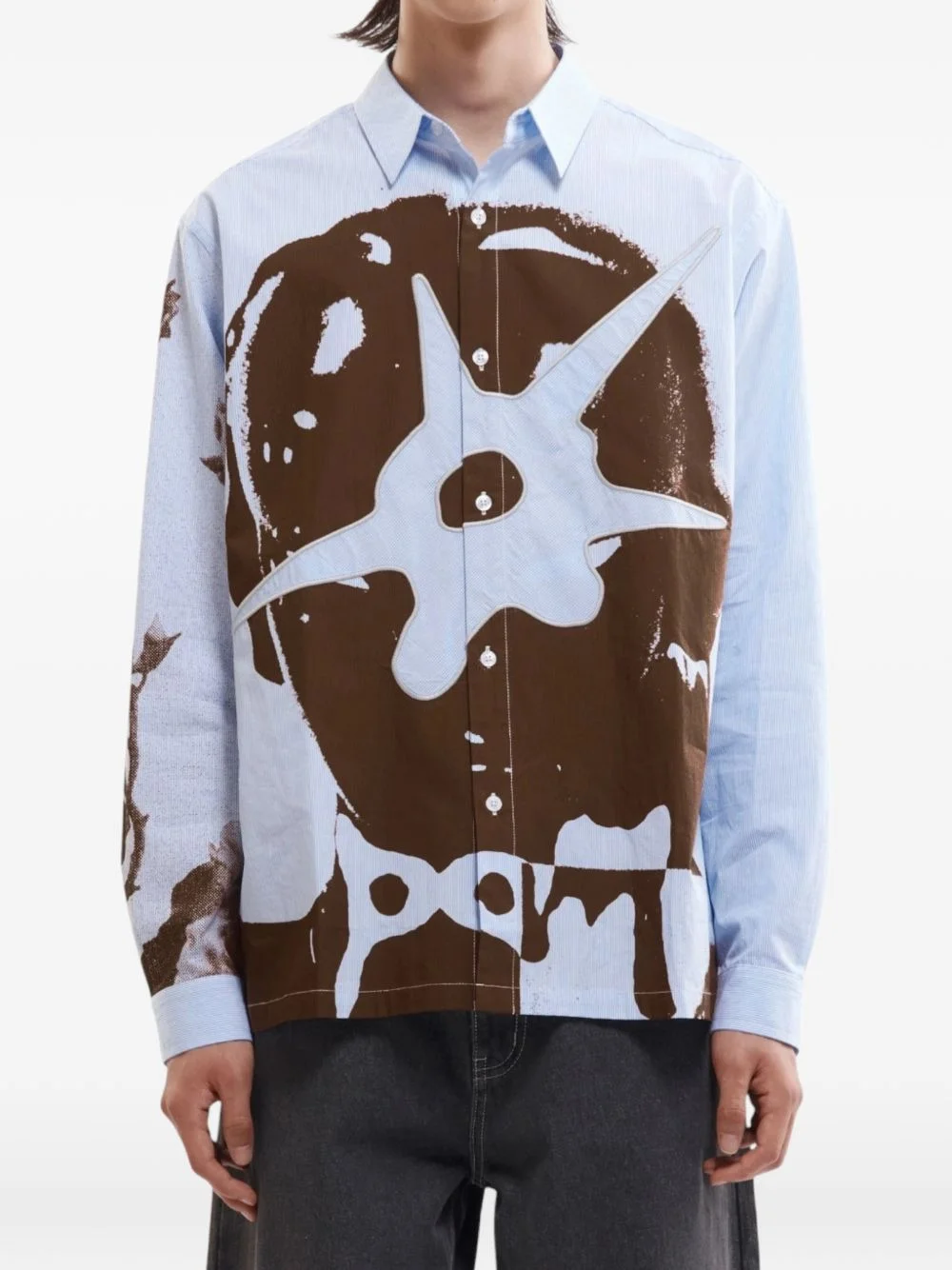 Mechanism graphic-print shirt - 1