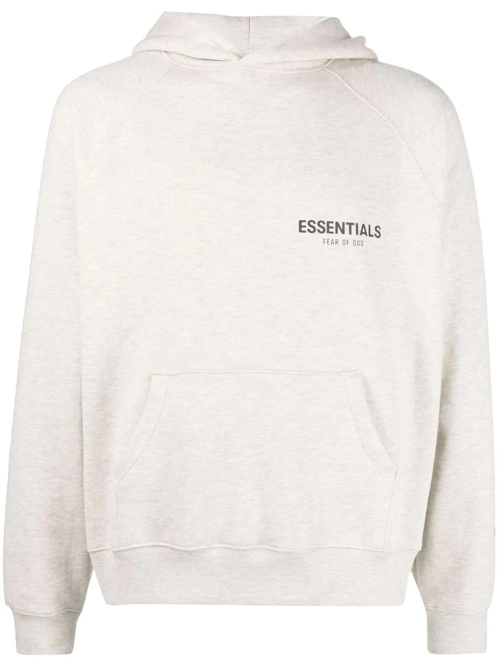 logo-print hoodie - 1